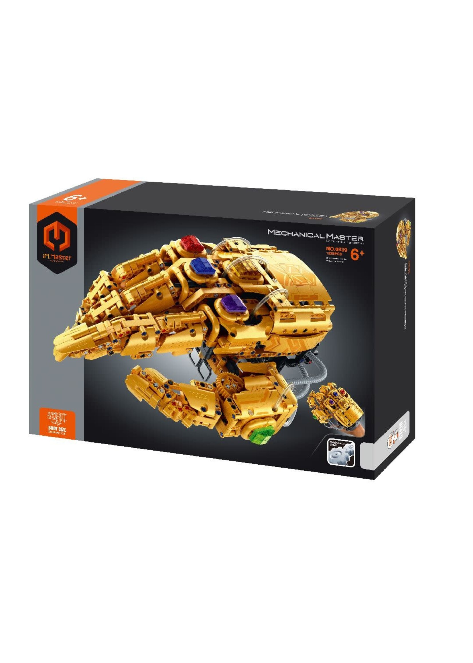 iM.Master IMM6839 Hydraulic Gloves - Gold - 1329 Pieces