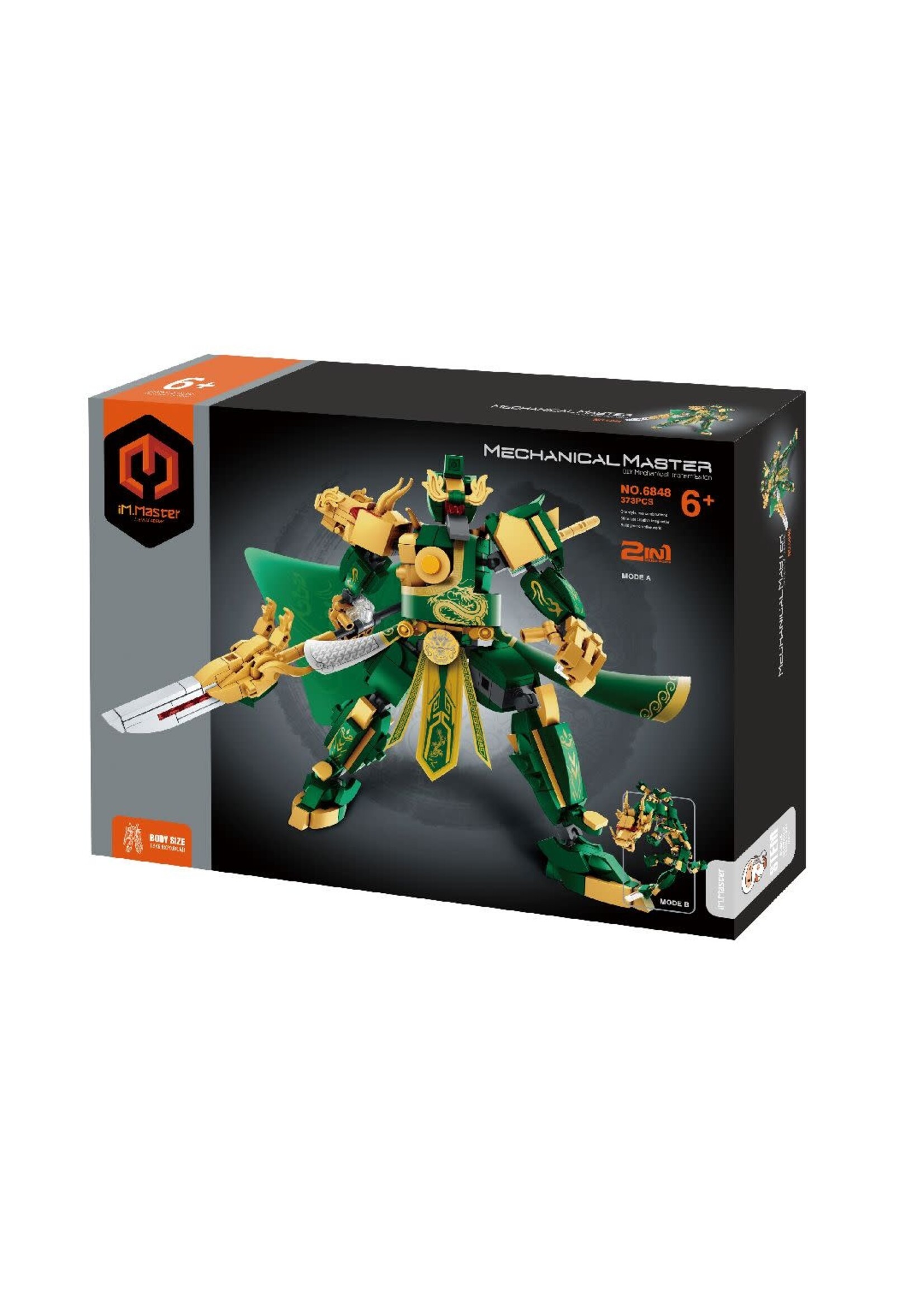 iM.Master IMM6848 Five Tiger Generals - 373 Pieces