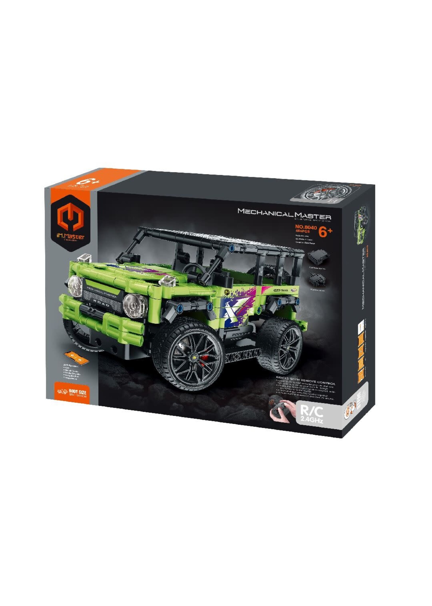 iM.Master IMM8040 2.4G R/C & APP Programming Off-Roader - Green - 484 Pieces