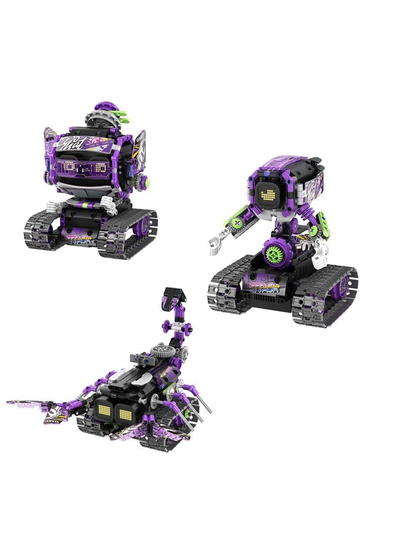 iM.Master IMM8058 2.4G R/C 3 in 1 Intelligent Programming Robot 458 Pieces