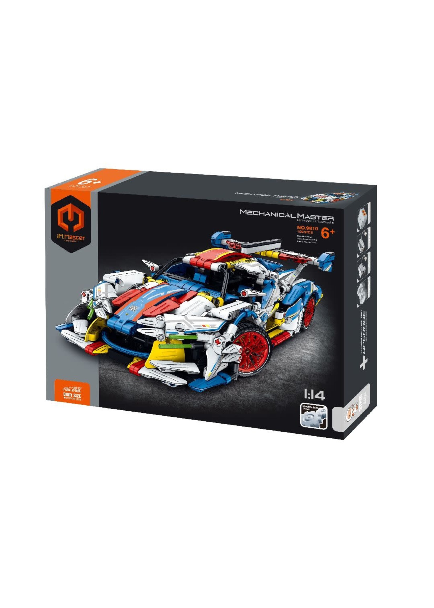 iM.Master IMM9810 1/14 Apollo Super Car (static, non-remote control) - 1093 Pieces