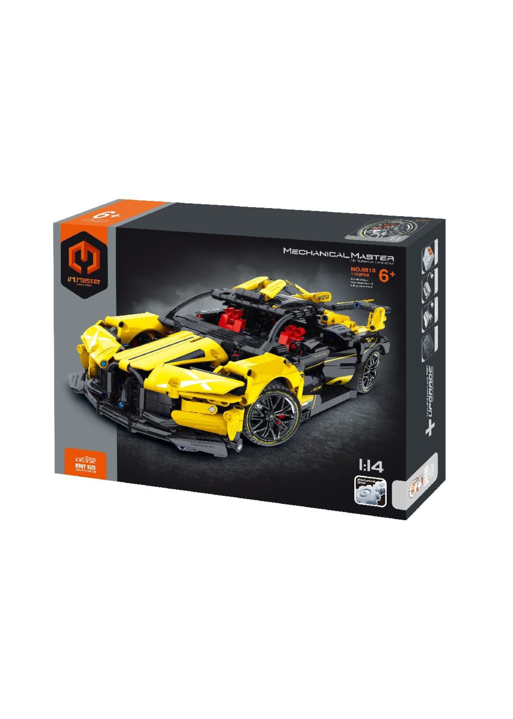 iM.Master IMM9813 1/14 SuperCar (static, non-remote control) - 1103 Pieces