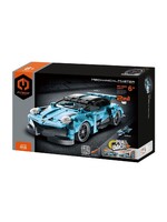 iM.Master IMM5829 2 in 1 Pull Back Super Car & Motorcycle (Blue) - 292pcs