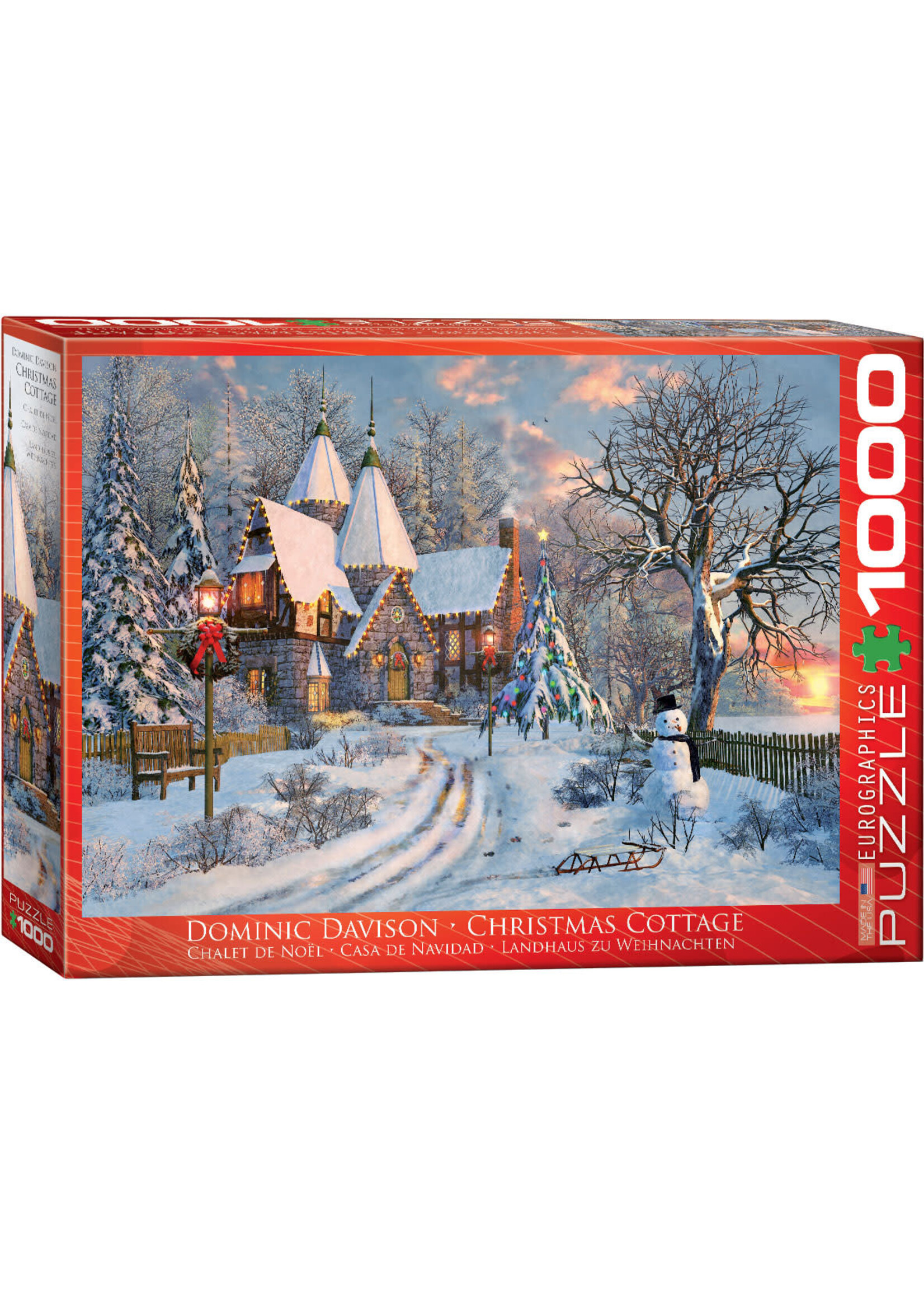 Eurographics EUR0790 Christmas Cottage (Puzzle1000)