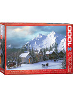 Eurographics EUR60000426 Rocky Mountain Christmas (Puzzle1000)