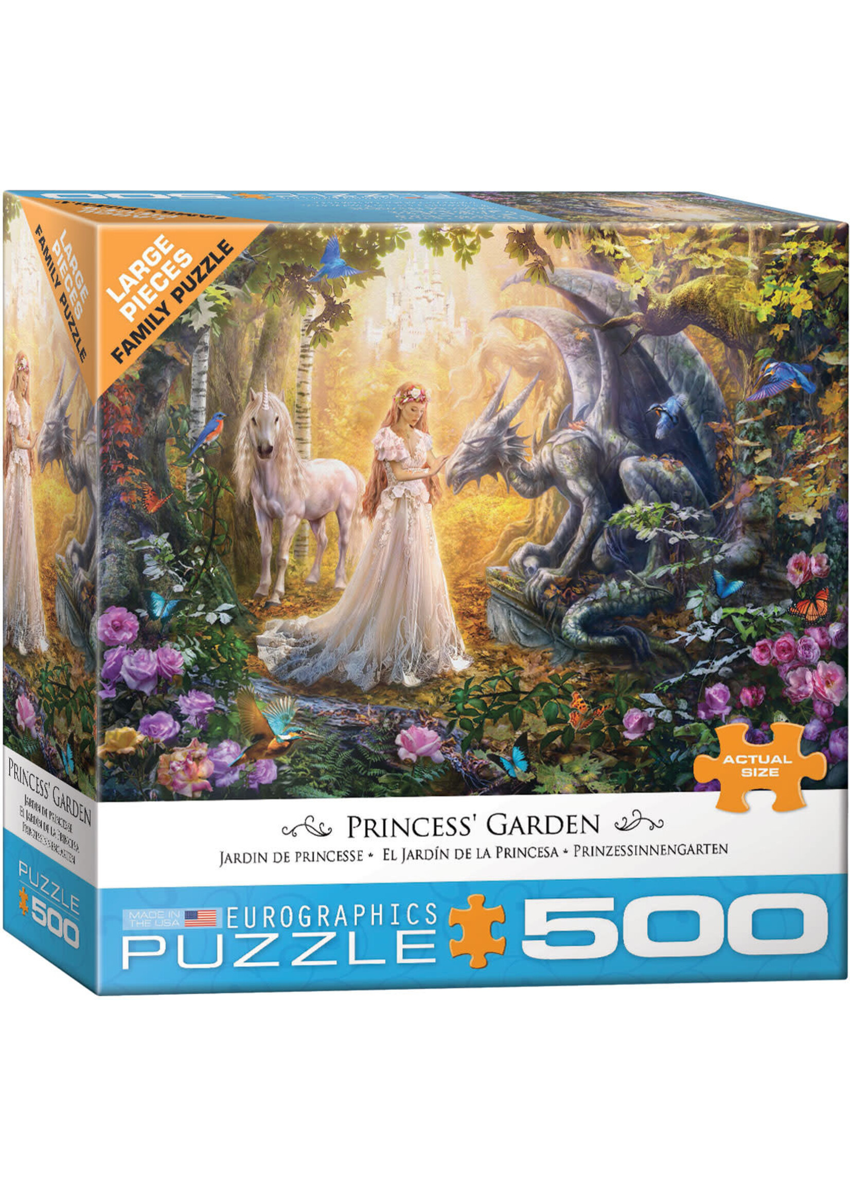 Eurographics EUR5458 Princess' Garden (Puzzle1000)