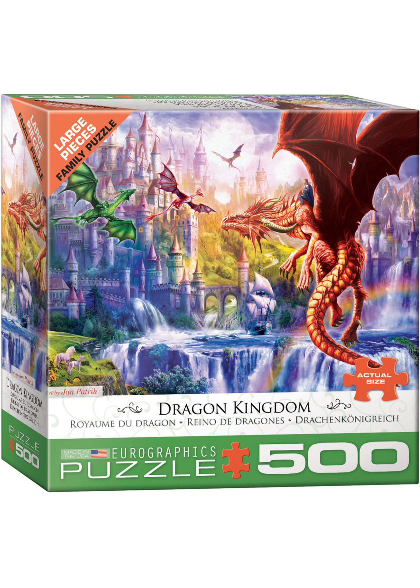 Eurographics EUR5362 Dragon Kingdom (Puzzle500)