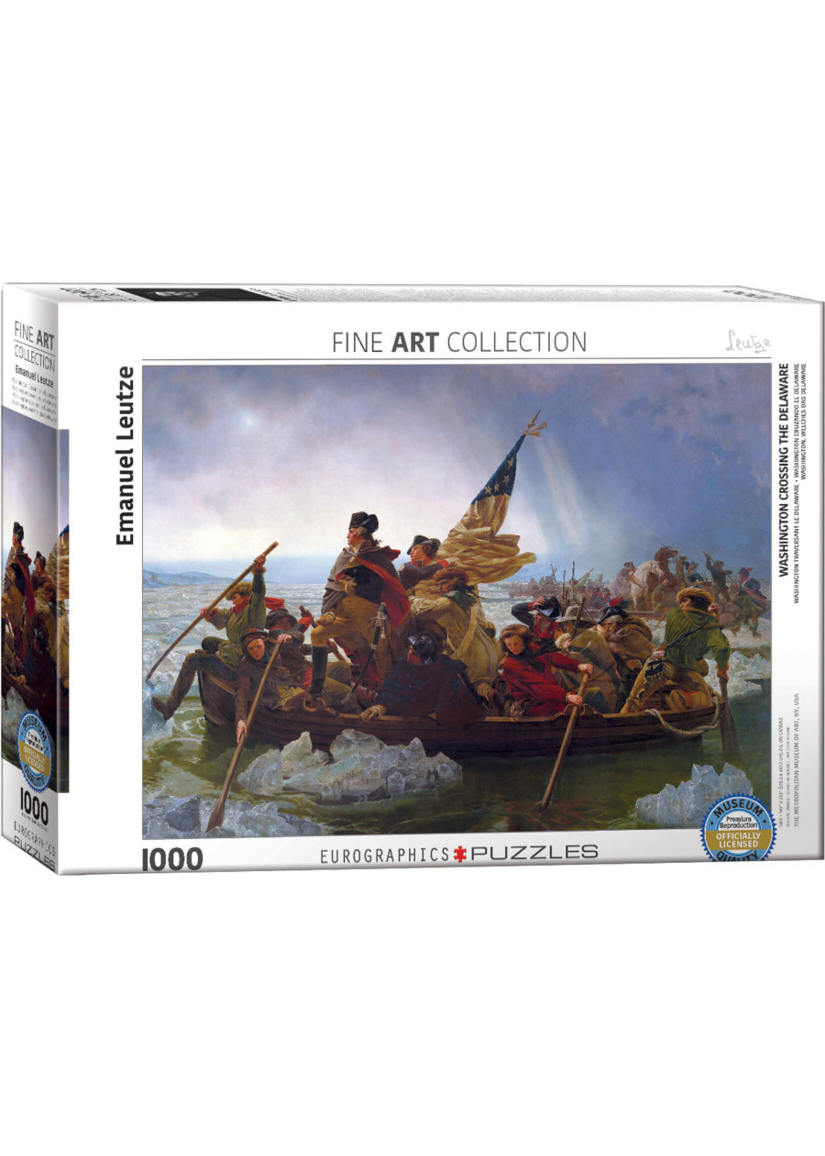 Eurographics EUR0829 Washington Crossing Delaware (Puzzle1000)