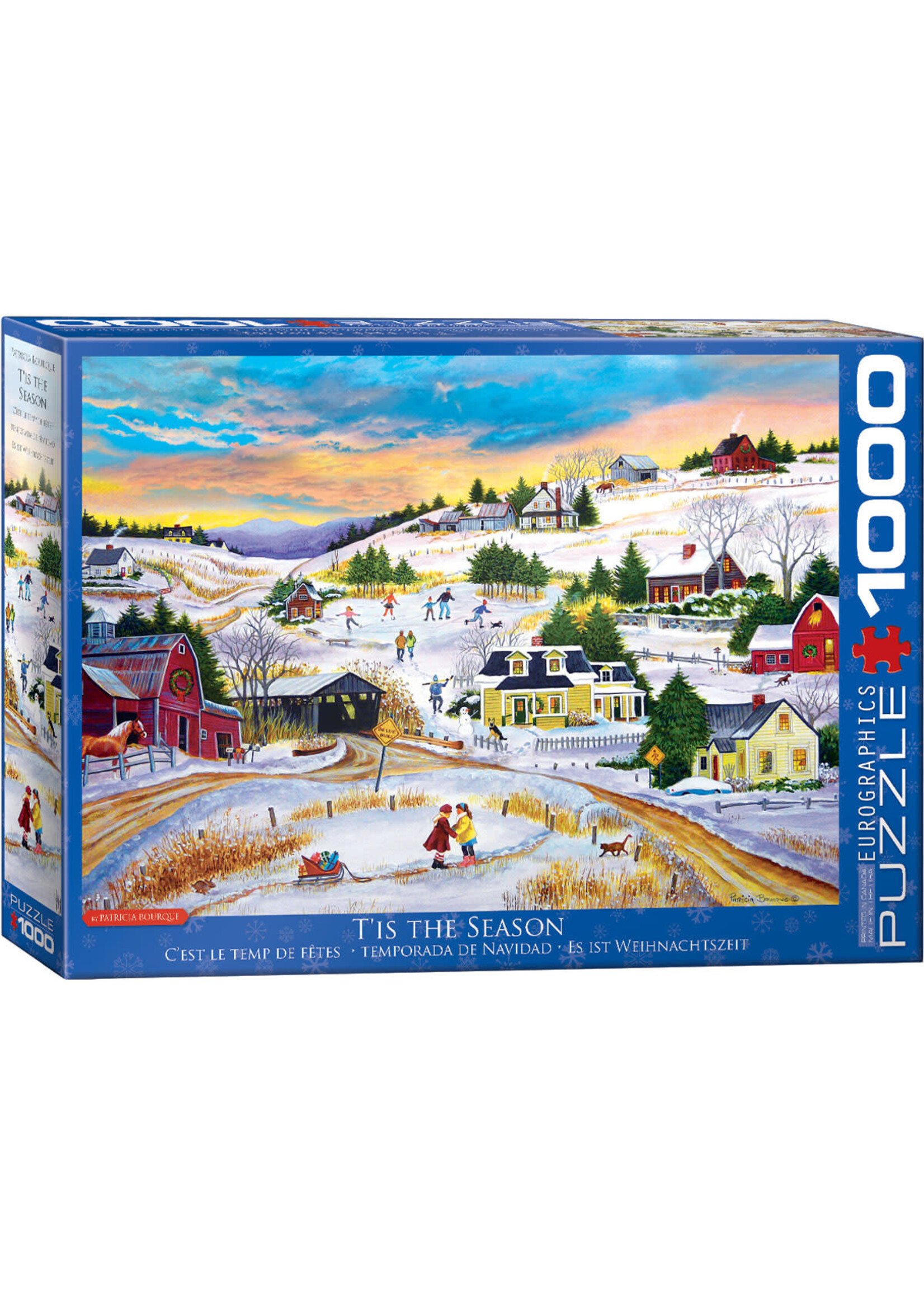 Eurographics EUR5334 T'is the Season (Puzzle1000)