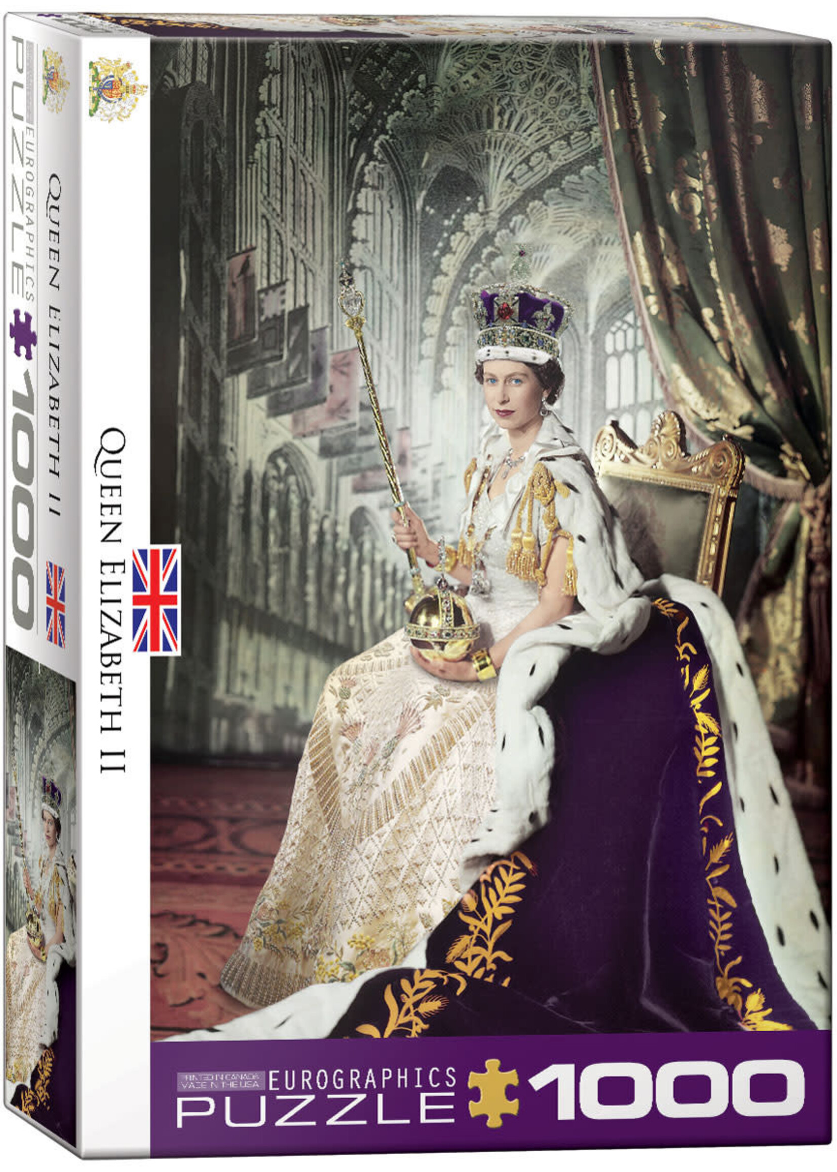 Eurographics EUR0919 Queen Elizabeth II (Puzzle1000)