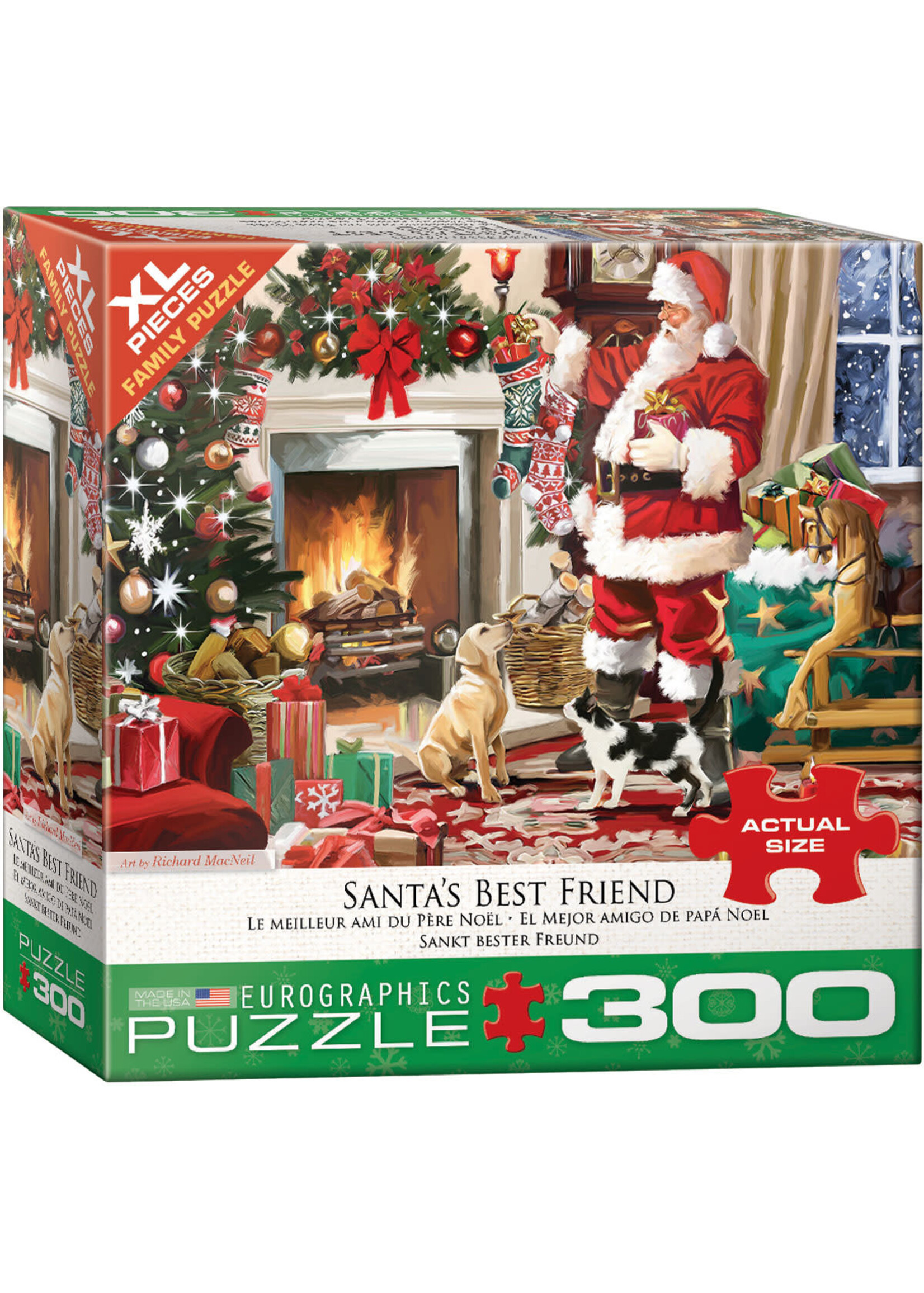 Eurographics EUR5399 Santa's Best Friend (Puzzle300)