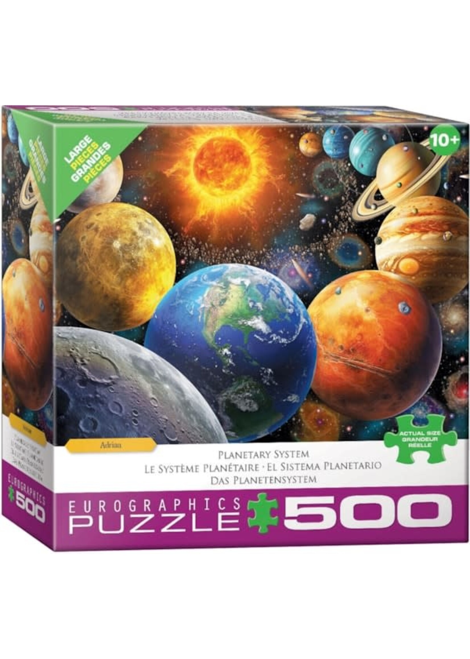 Eurographics EUR6007 Planetary System (Puzzle500)