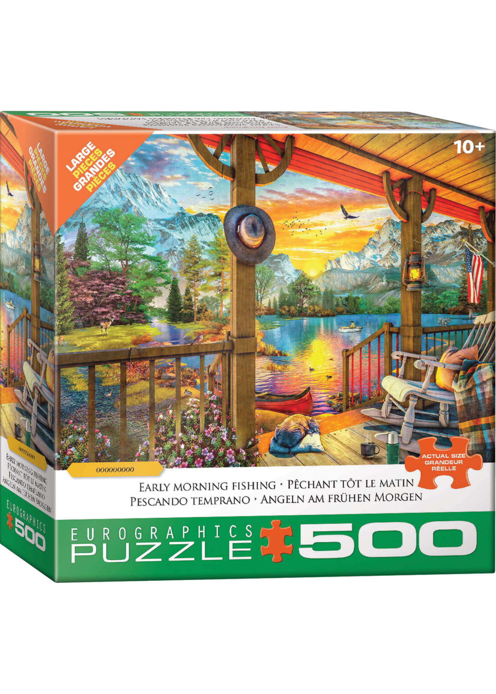 Eurographics EUR5884 Early Morning Fishing (Puzzle500)