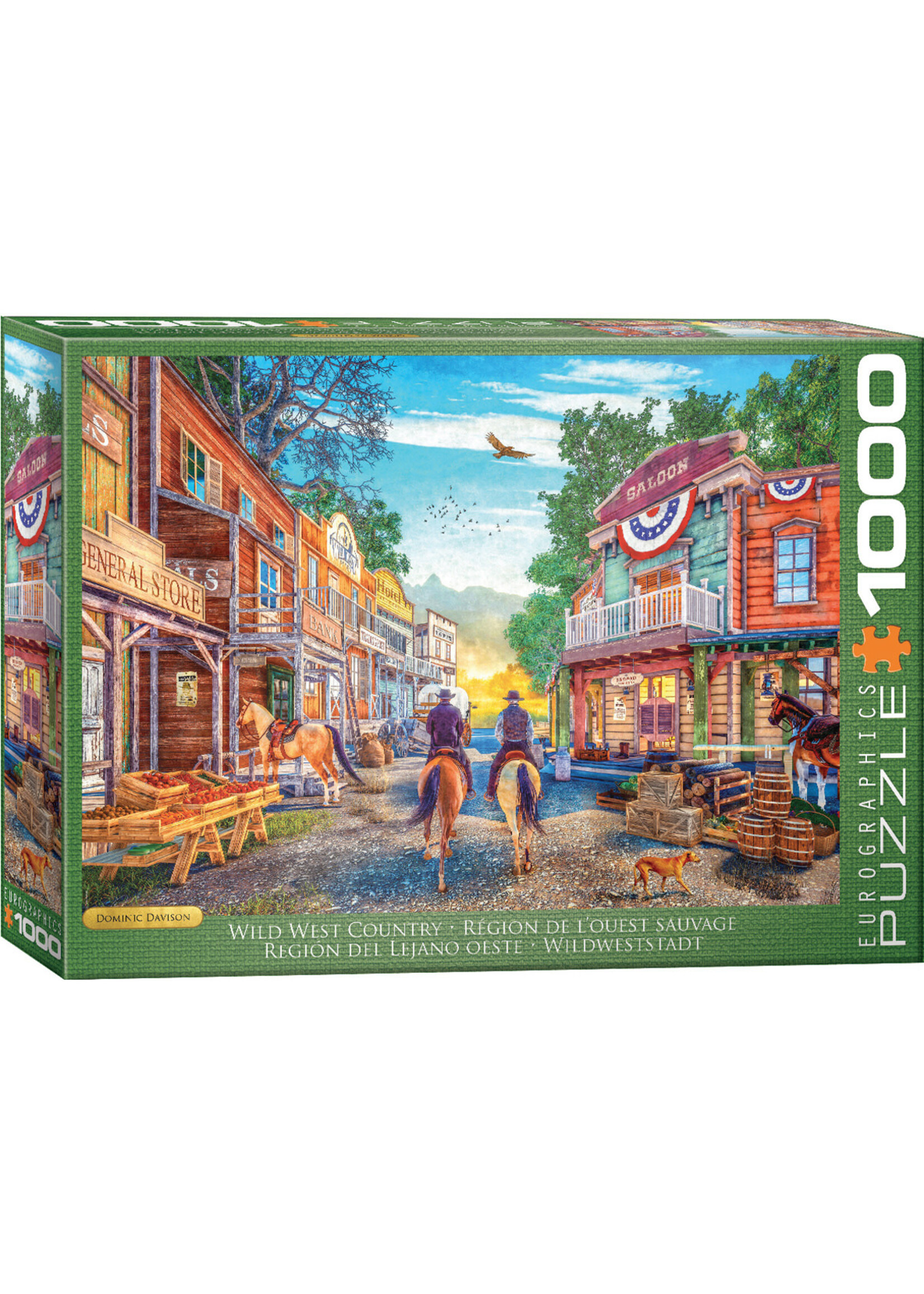Eurographics EUR6028 Wild West Country (Puzzle1000)