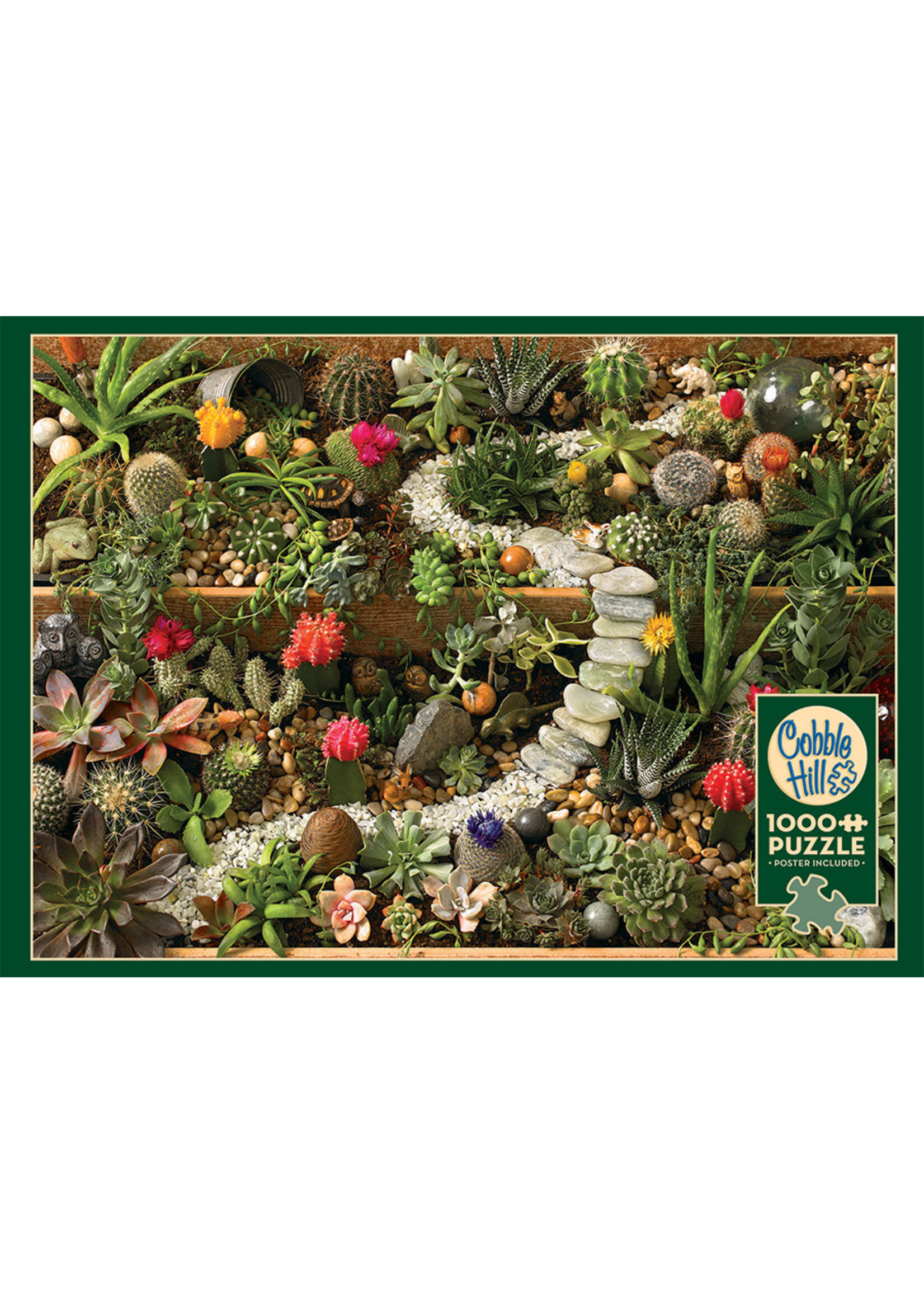 Cobble Hill CH40087 Succulent Garden (Puzzle1000)