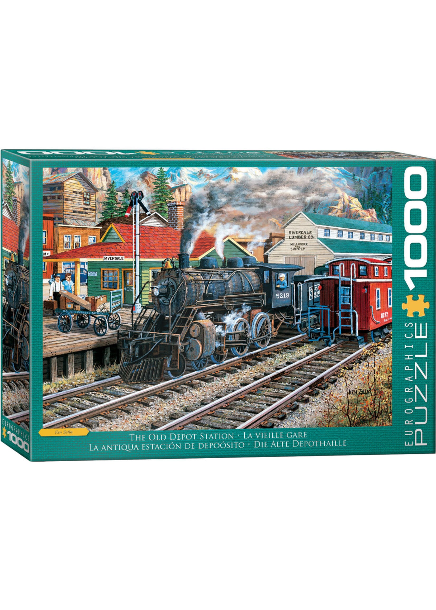 Eurographics EUR60005876 The Old Depot Station (Puzzle1000)