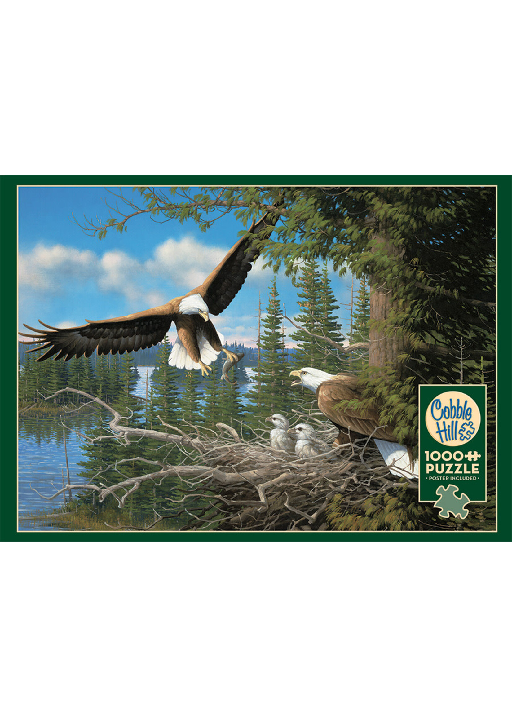 Cobble Hill CH40173 Nesting Eagles (Puzzle1000)