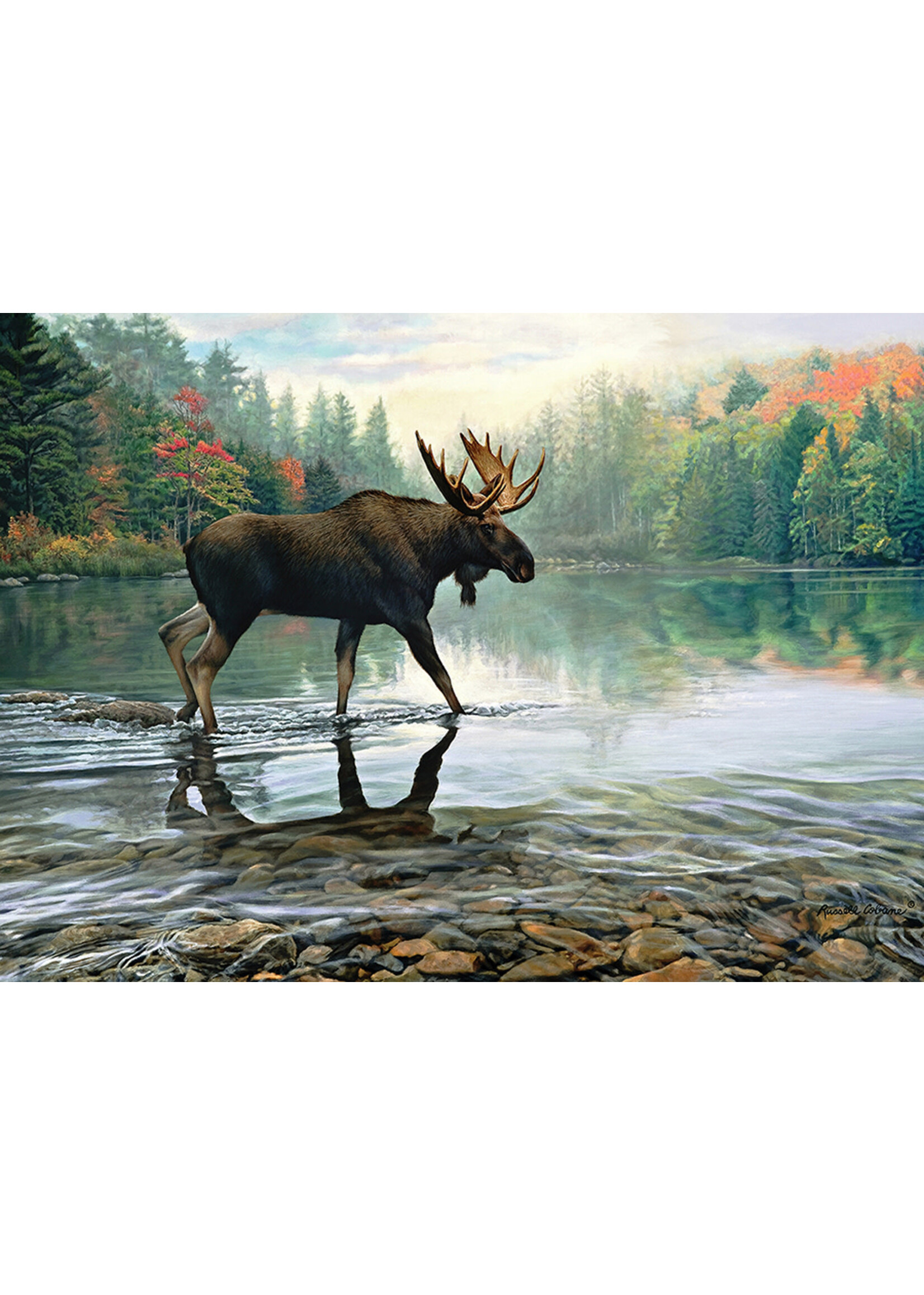 Cobble Hill CH40195 Moose Crossing (Puzzle1000)