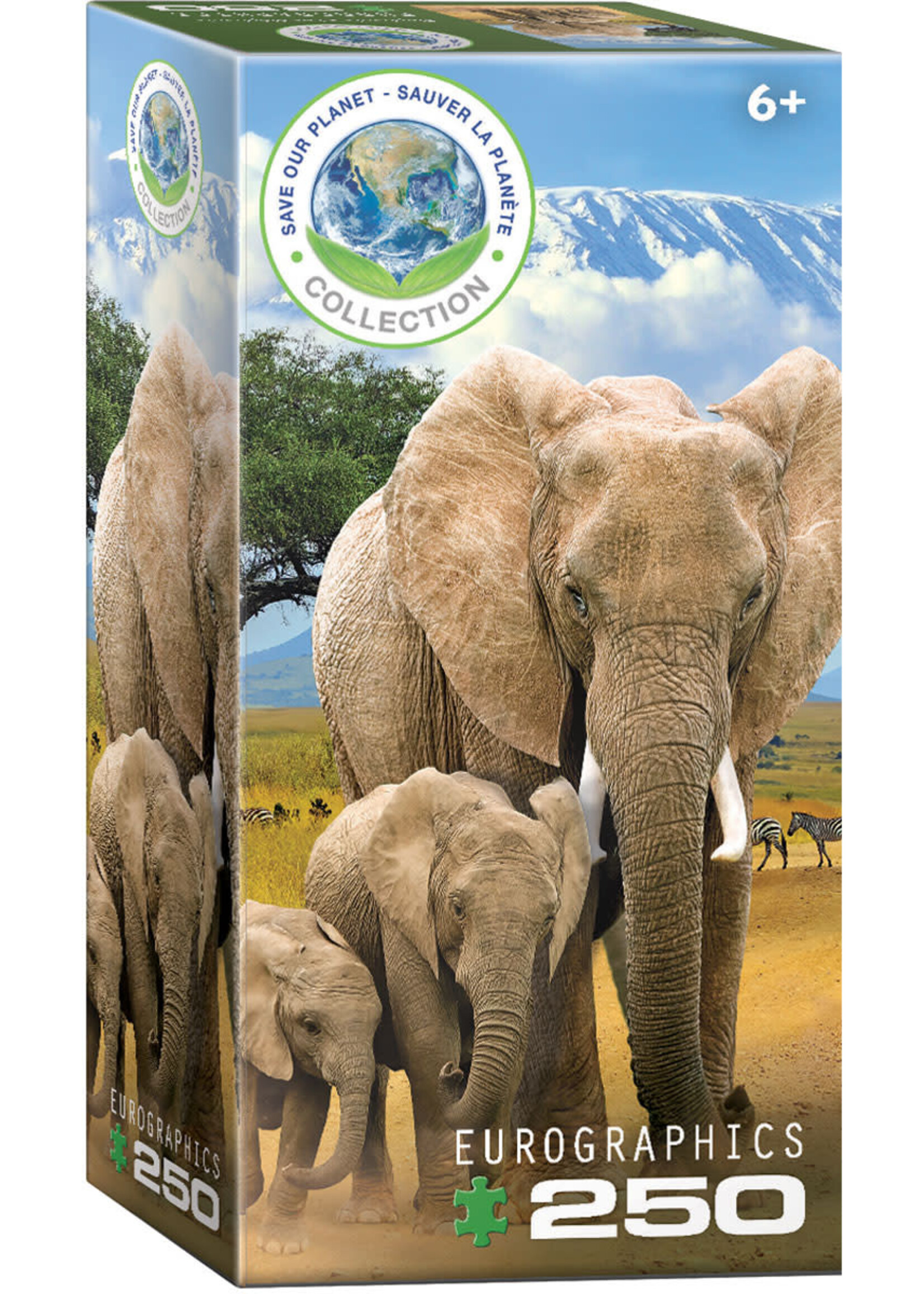 Eurographics EUR5787 Elephants (Puzzle250)