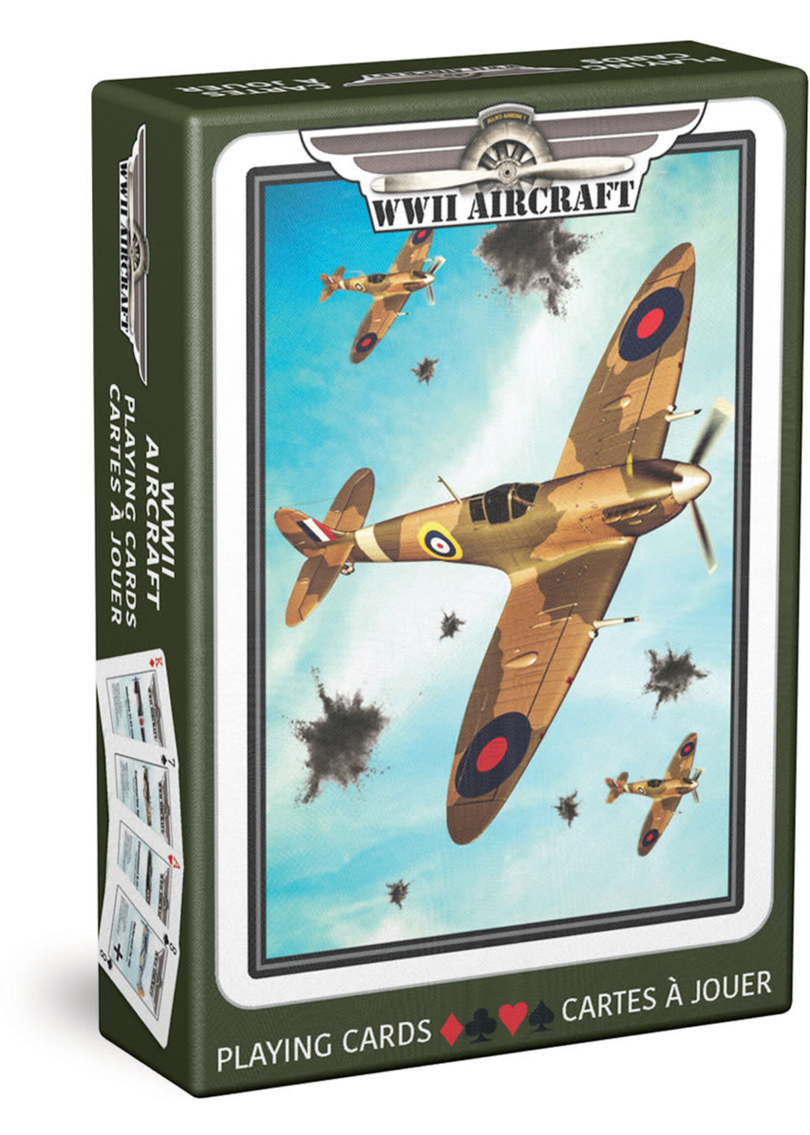 Eurographics Playing Cards WWII Aircraft Playing Cards