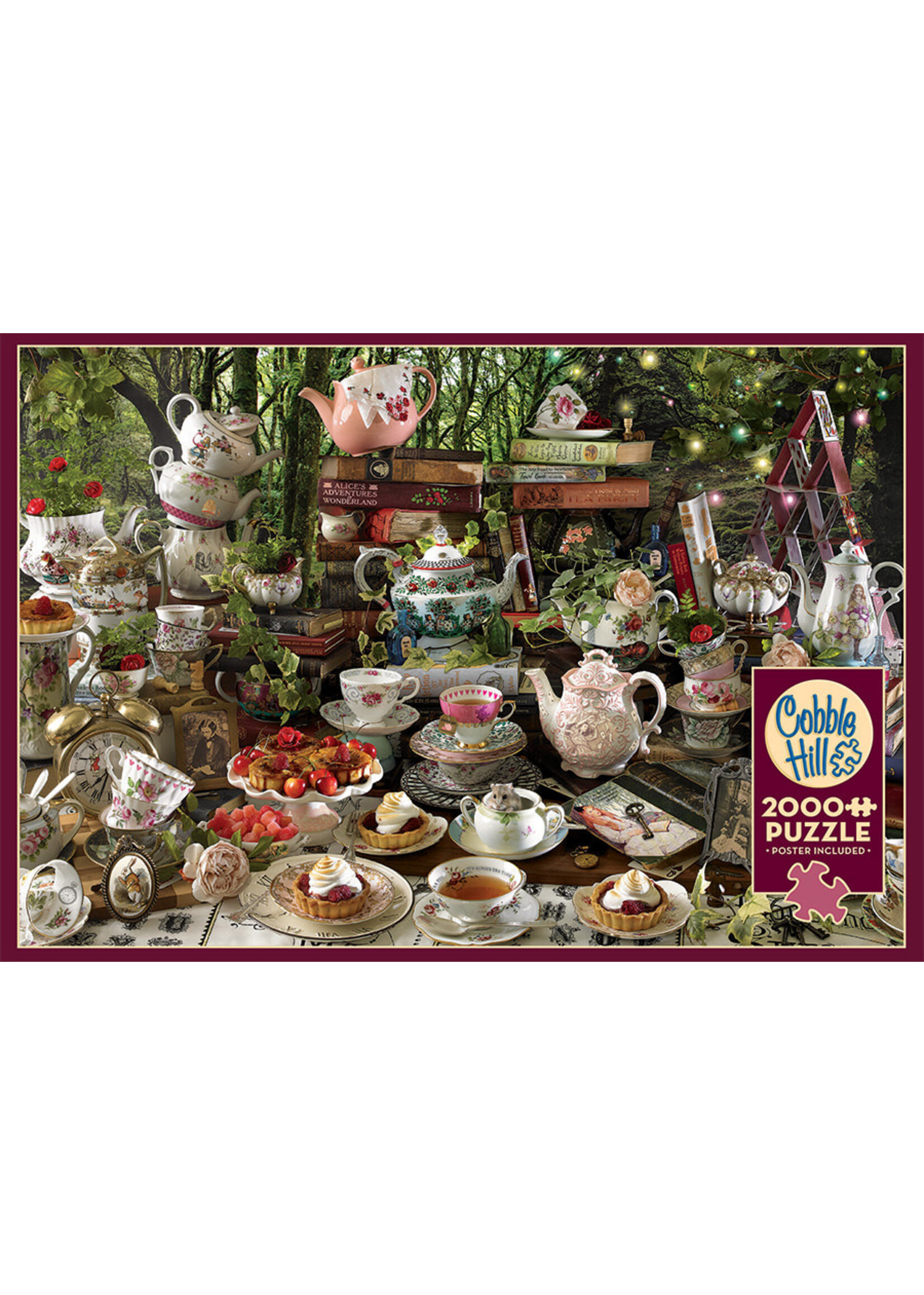 Cobble Hill CH49004 Mad Hatter's Tea Party (Puzzle2000)
