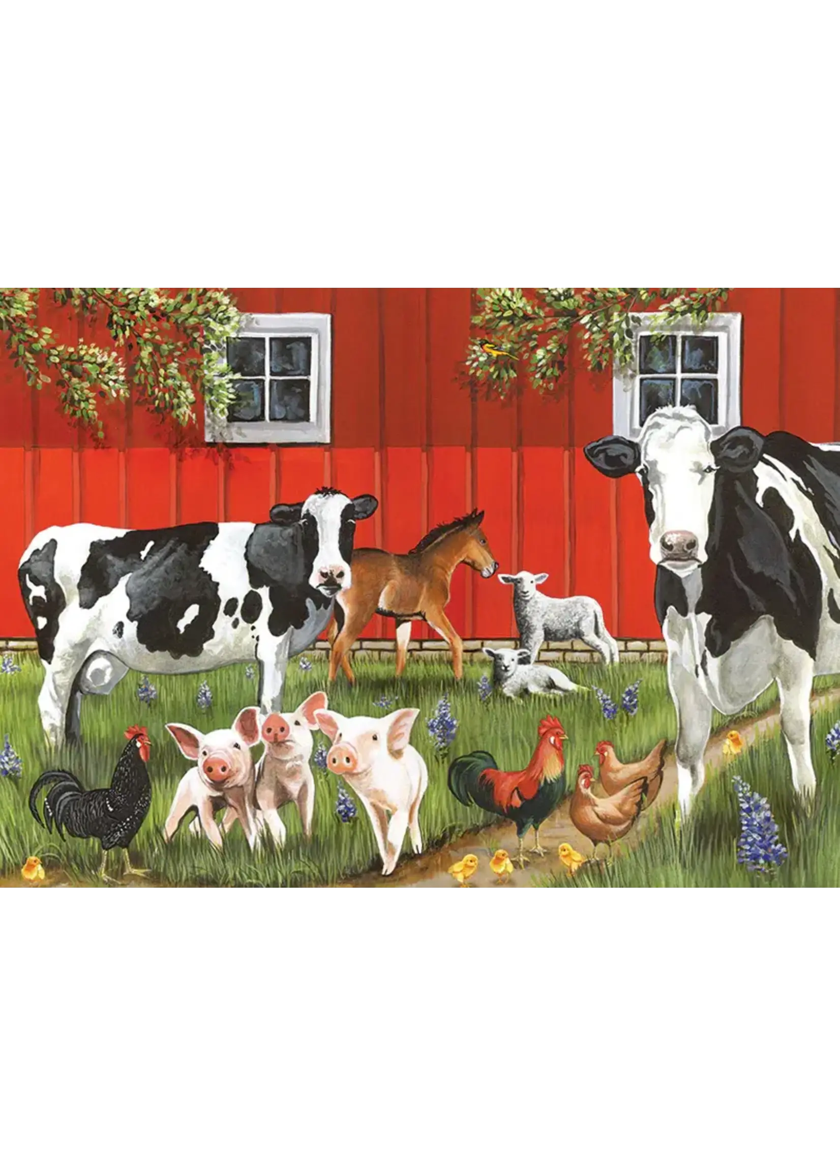 Cobble Hill CH58849 Red Barn Farm (TrayPuzzle35)