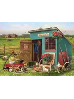 Cobble Hill CH58898 Happy Hens (TrayPuzzle35)