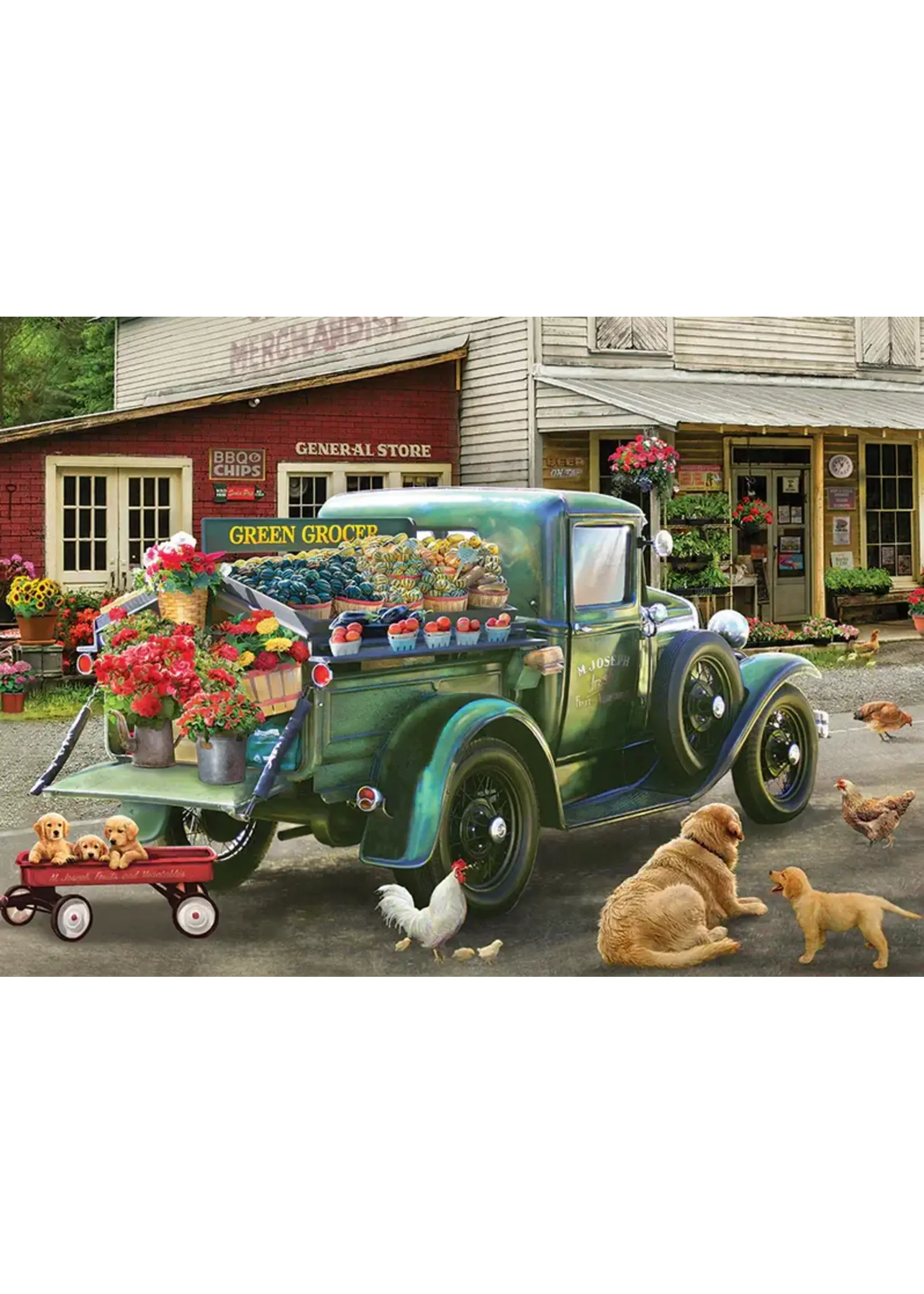 Cobble Hill CH58902 Green Grocer (TrayPuzzle35)