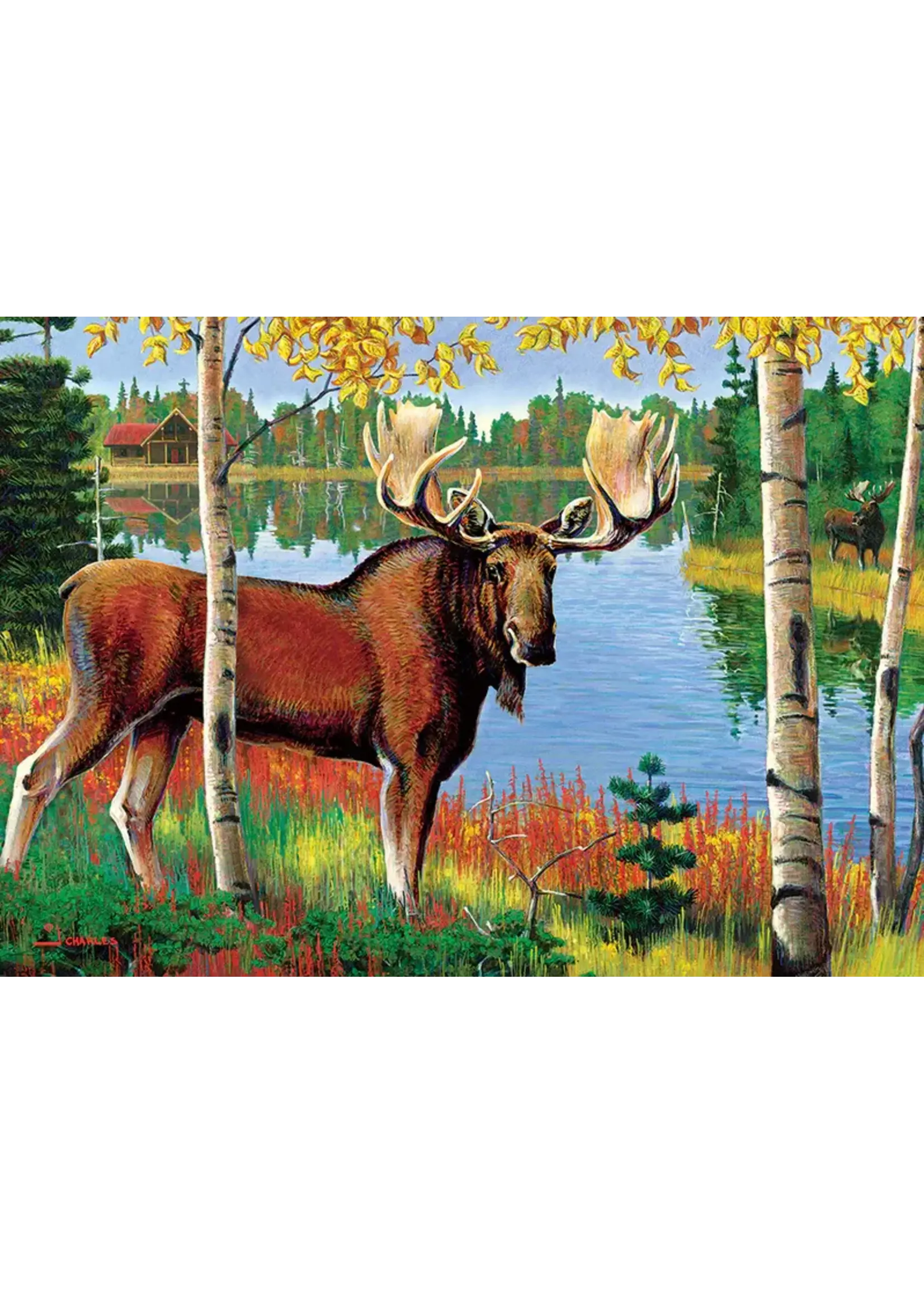 Cobble Hill CH58910 Moose (TrayPuzzle35)