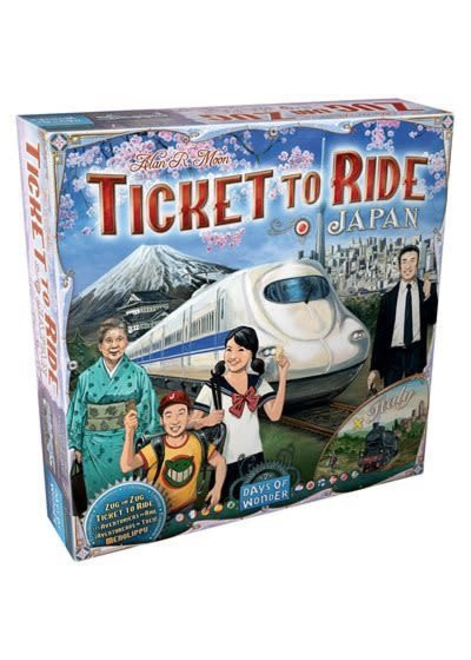Ticket to Ride Map 7 Japan & Italy