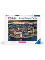 Ravensburger RAV12000114 Scandinavian Places - Stockholm, Sweden (Puzzle1000)