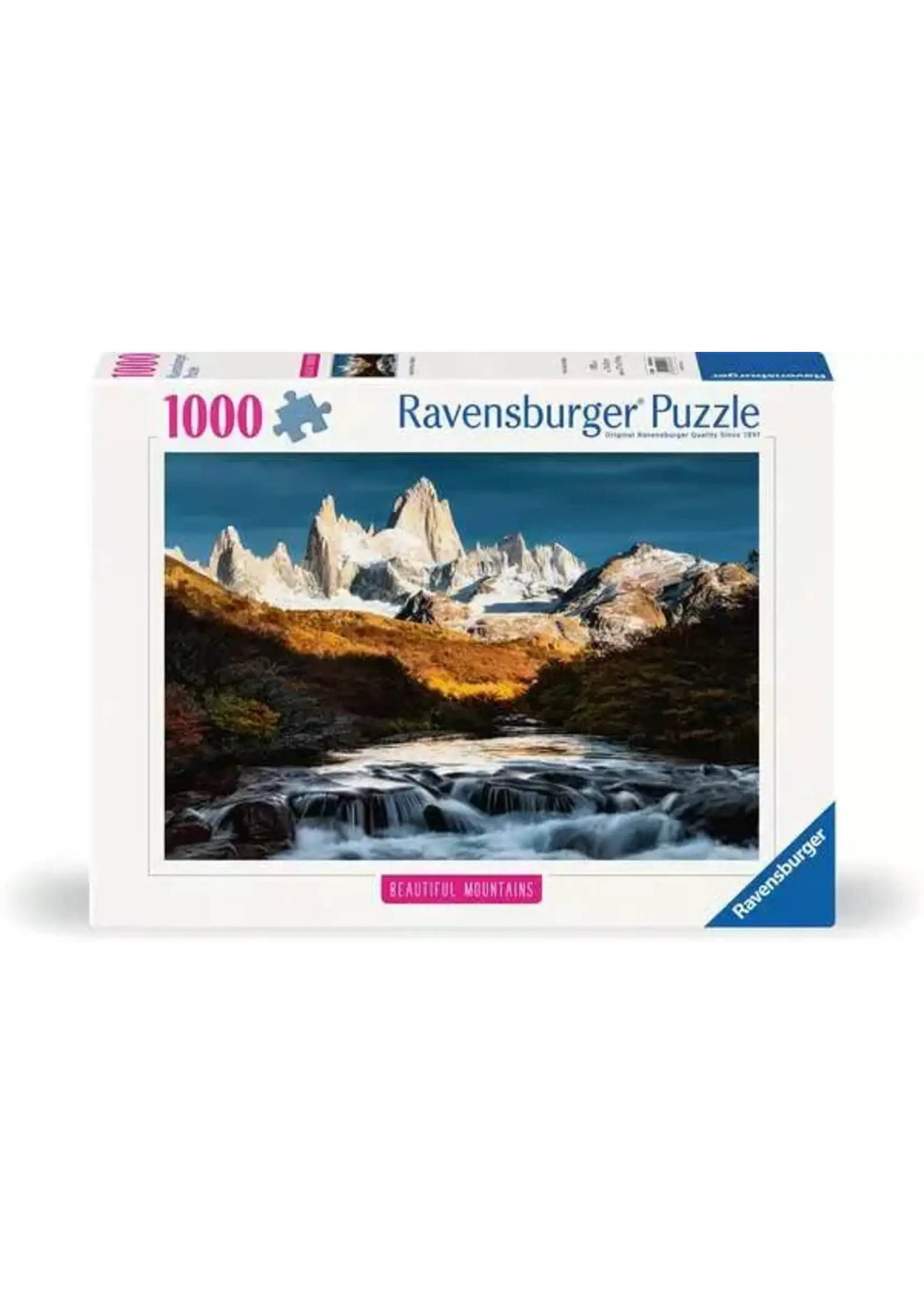Ravensburger RAV12000253 Beautiful Mountains Mount Fitz Roy, Patagonia (Puzzle1000)