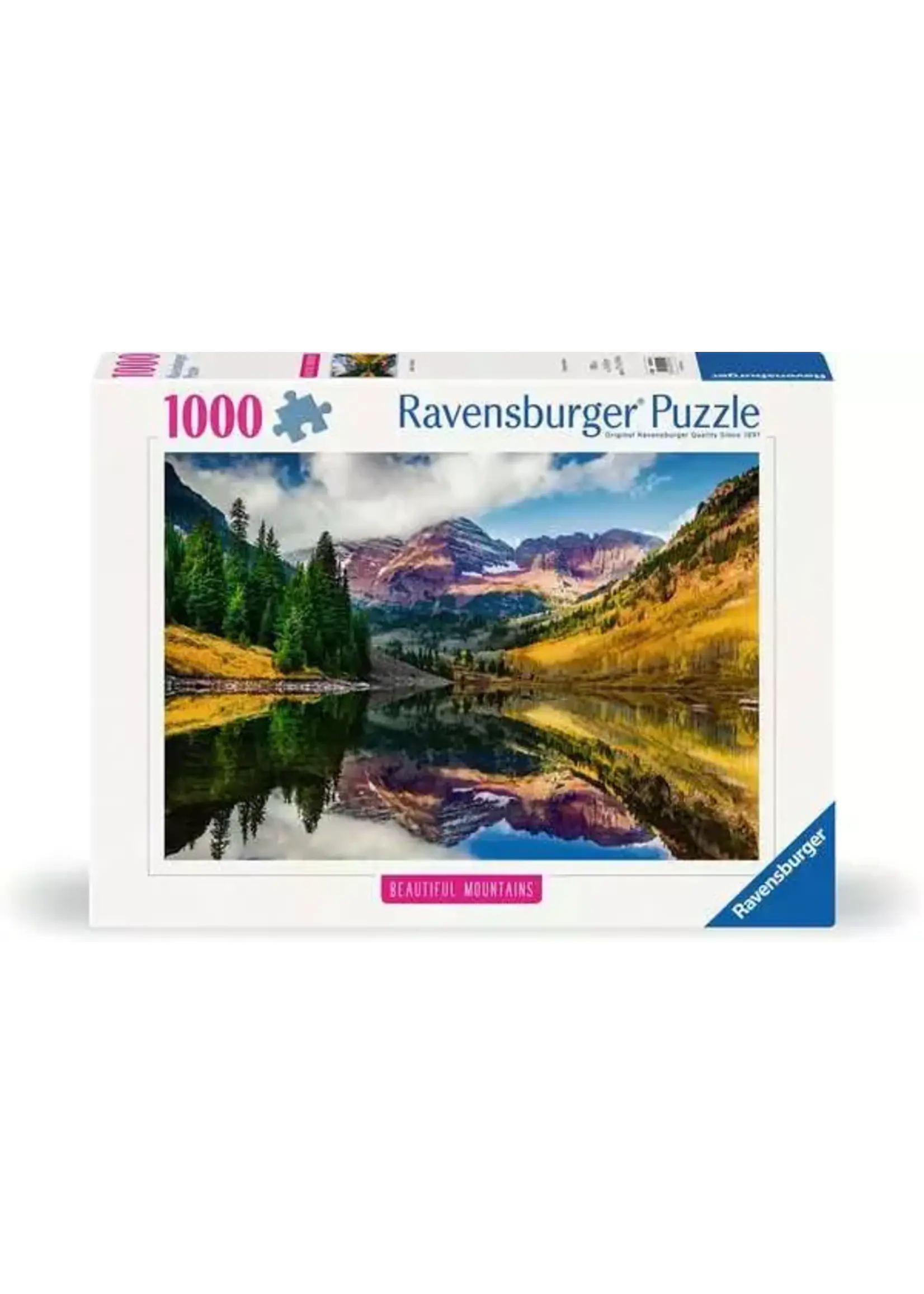 Ravensburger RAV12000255 Beautiful Mountains Aspen, Colorado (Puzzle1000)