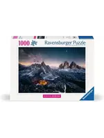 Ravensburger RAV12000256 Beautiful Mountains Three Peaks, Dolomites (Puzzle1000)