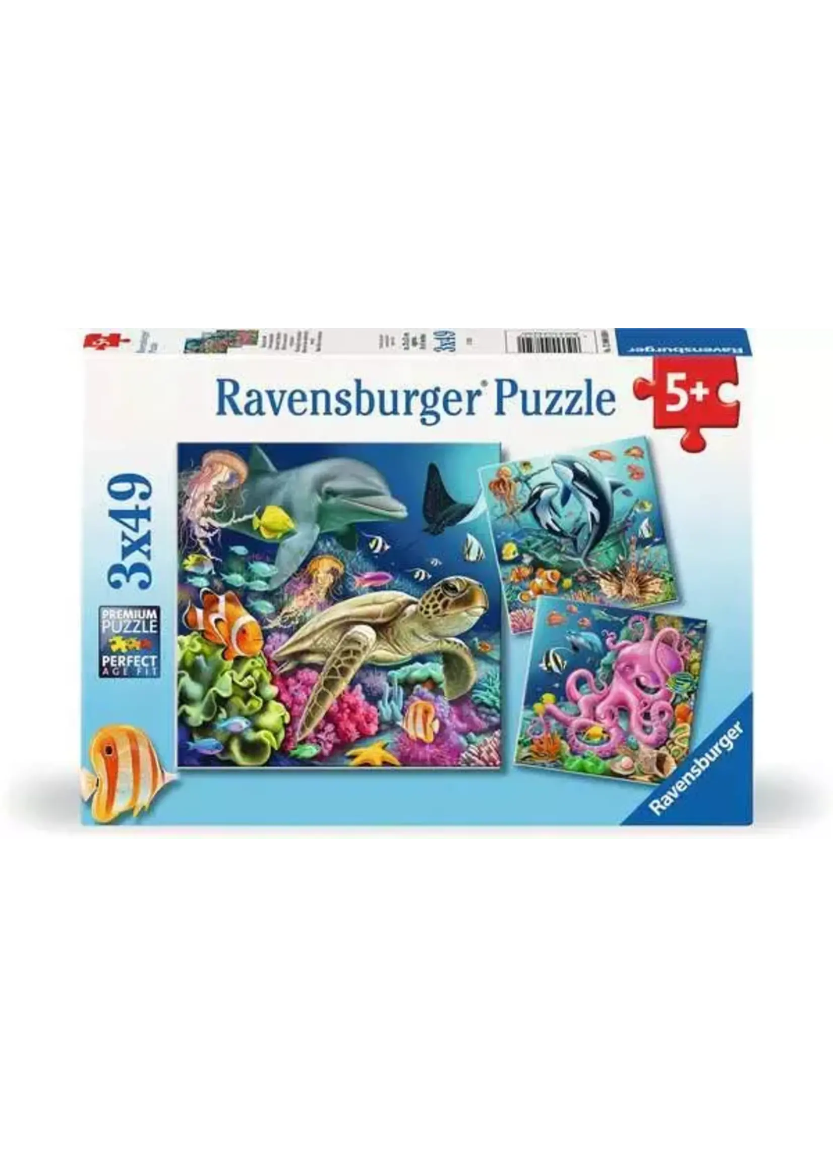 Ravensburger RAV12000859 Underwater Splendor (Puzzle3x49)