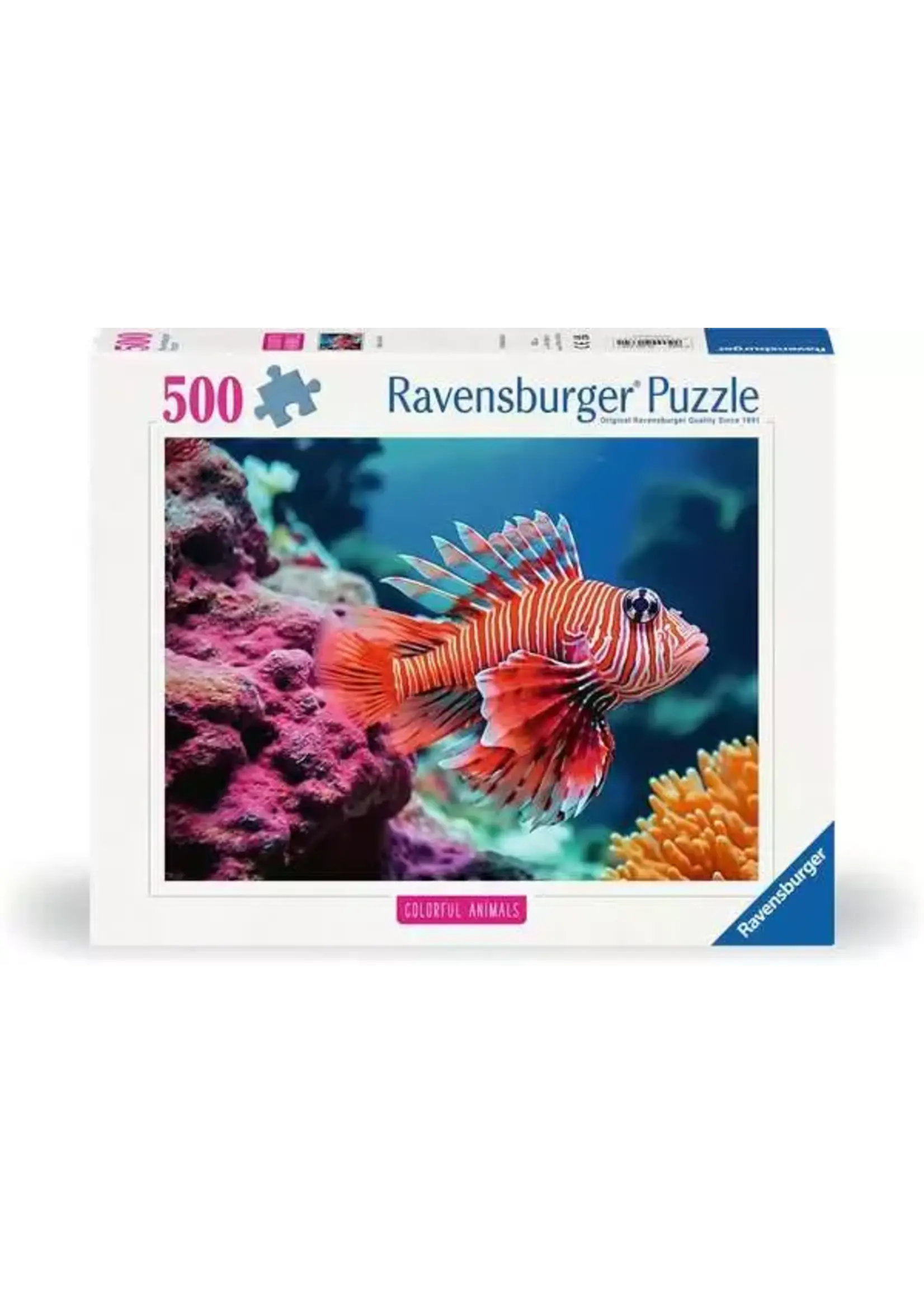 Ravensburger RAV12001334 Red Lionfish (Puzzle500)