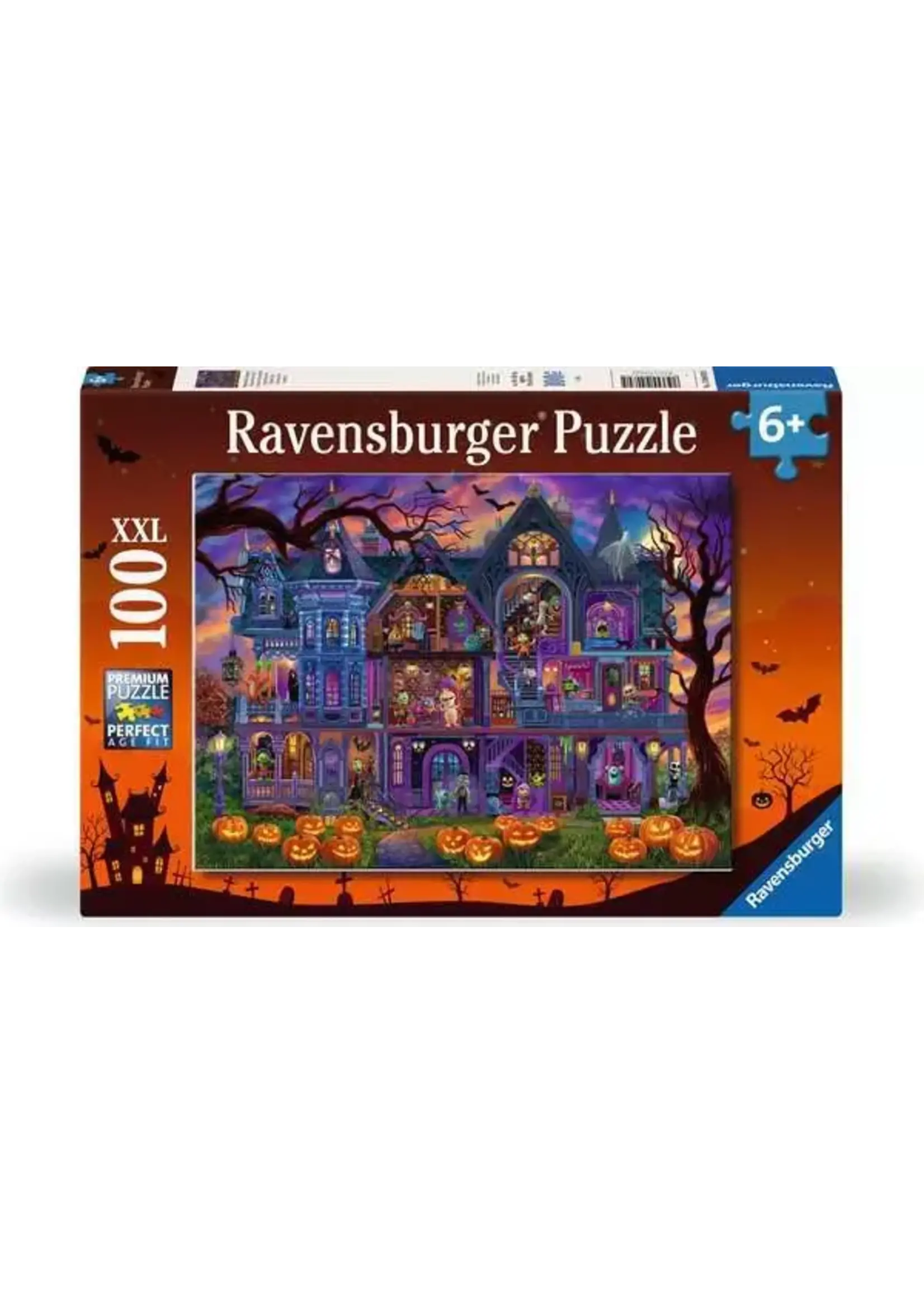 Ravensburger RAV12004070 Monster House Party (Puzzle100)