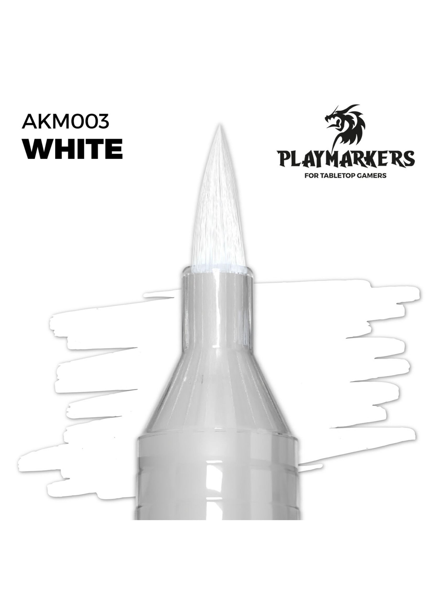 AK Interactive AK-M003 White Playmarker