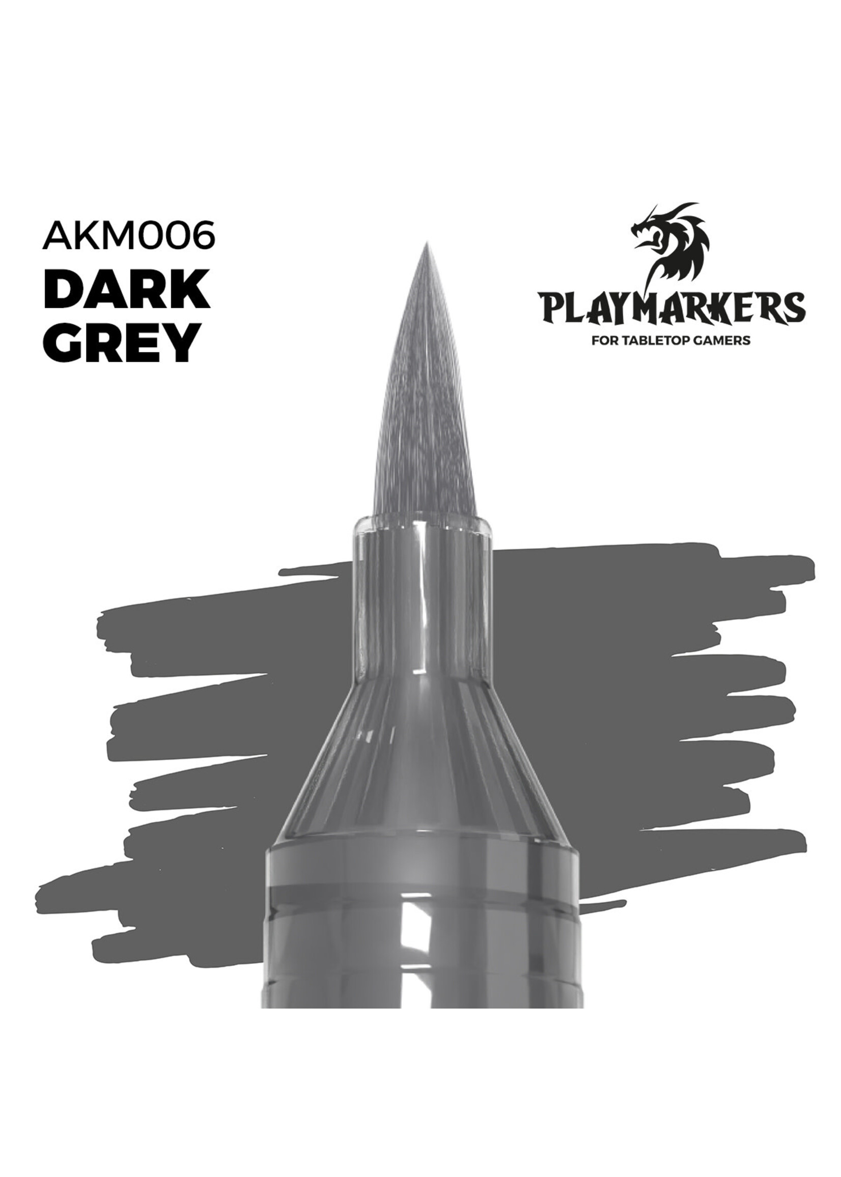 AK Interactive AK-M006 Dark Grey Playmarker