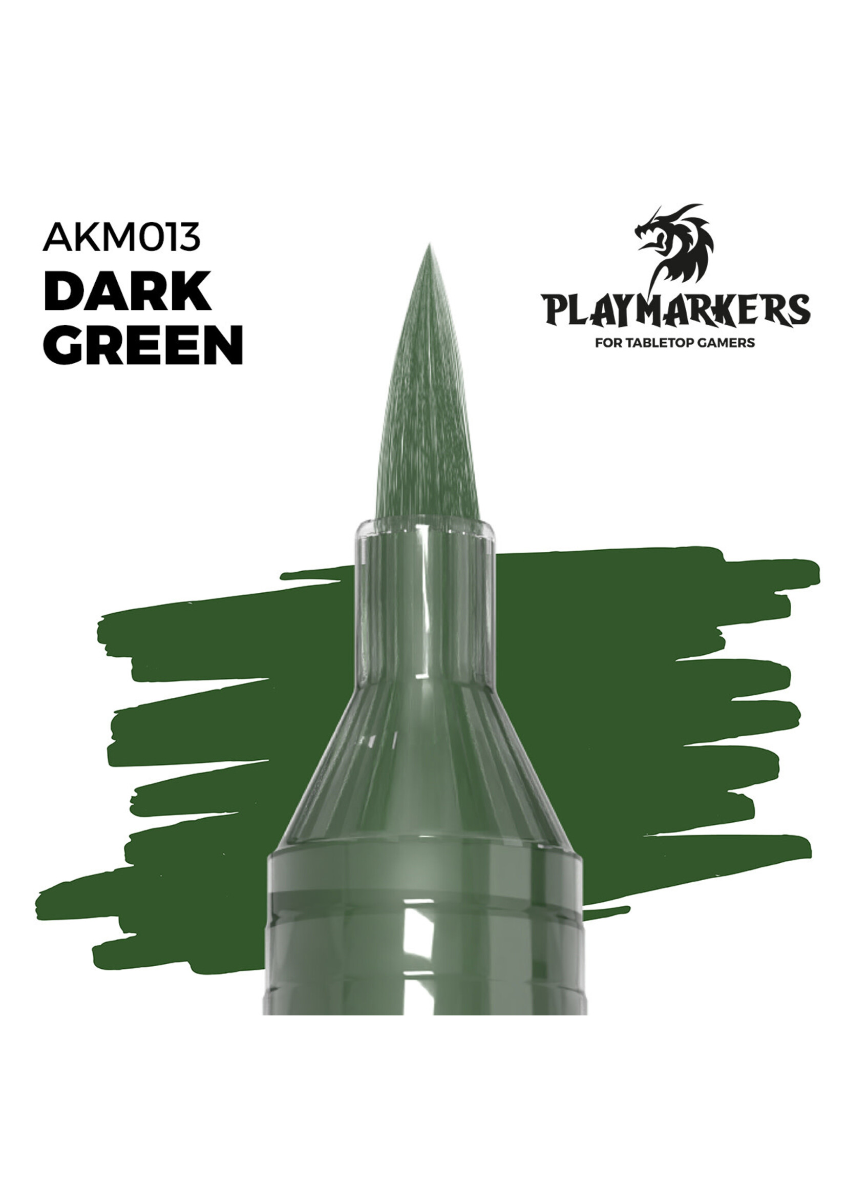 AK Interactive AK-M013 Dark Green Playmarker