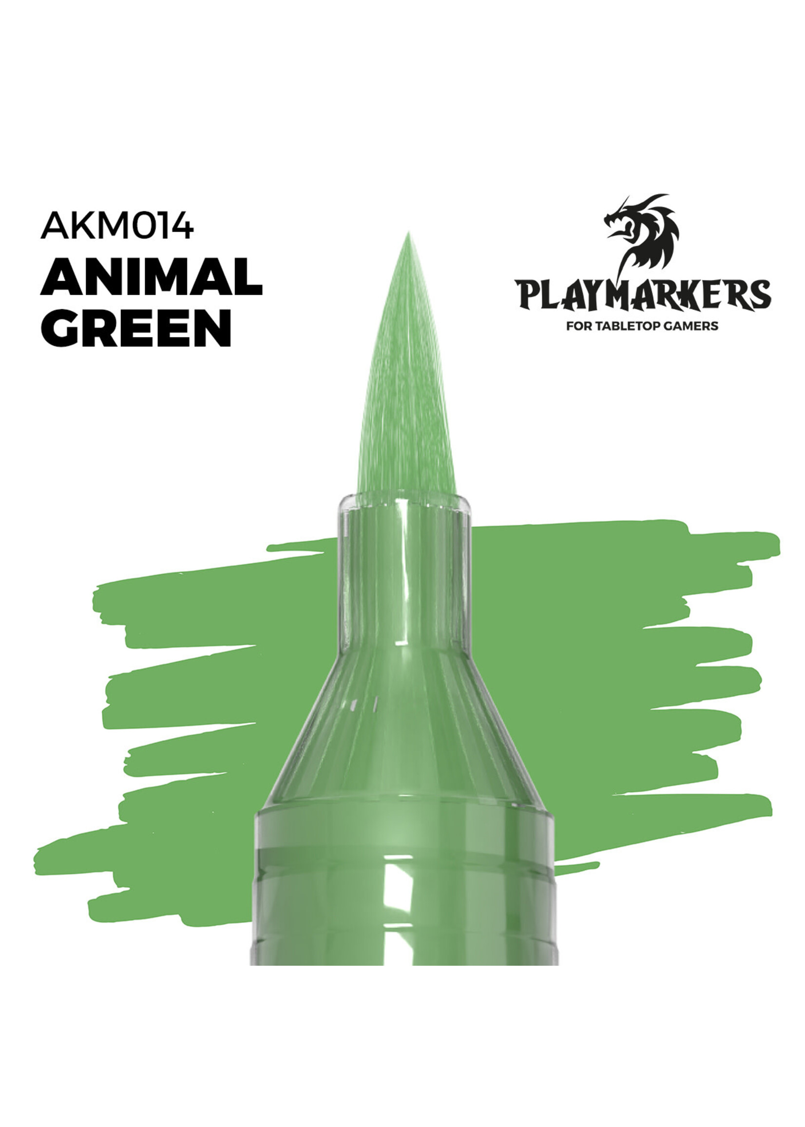 AK Interactive AK-M014 Animal Green Playmarker