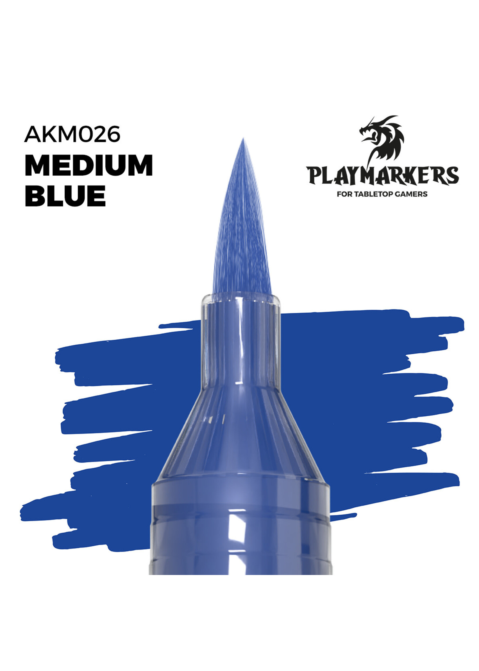 AK Interactive AK-M026 Medium Blue Playmarker