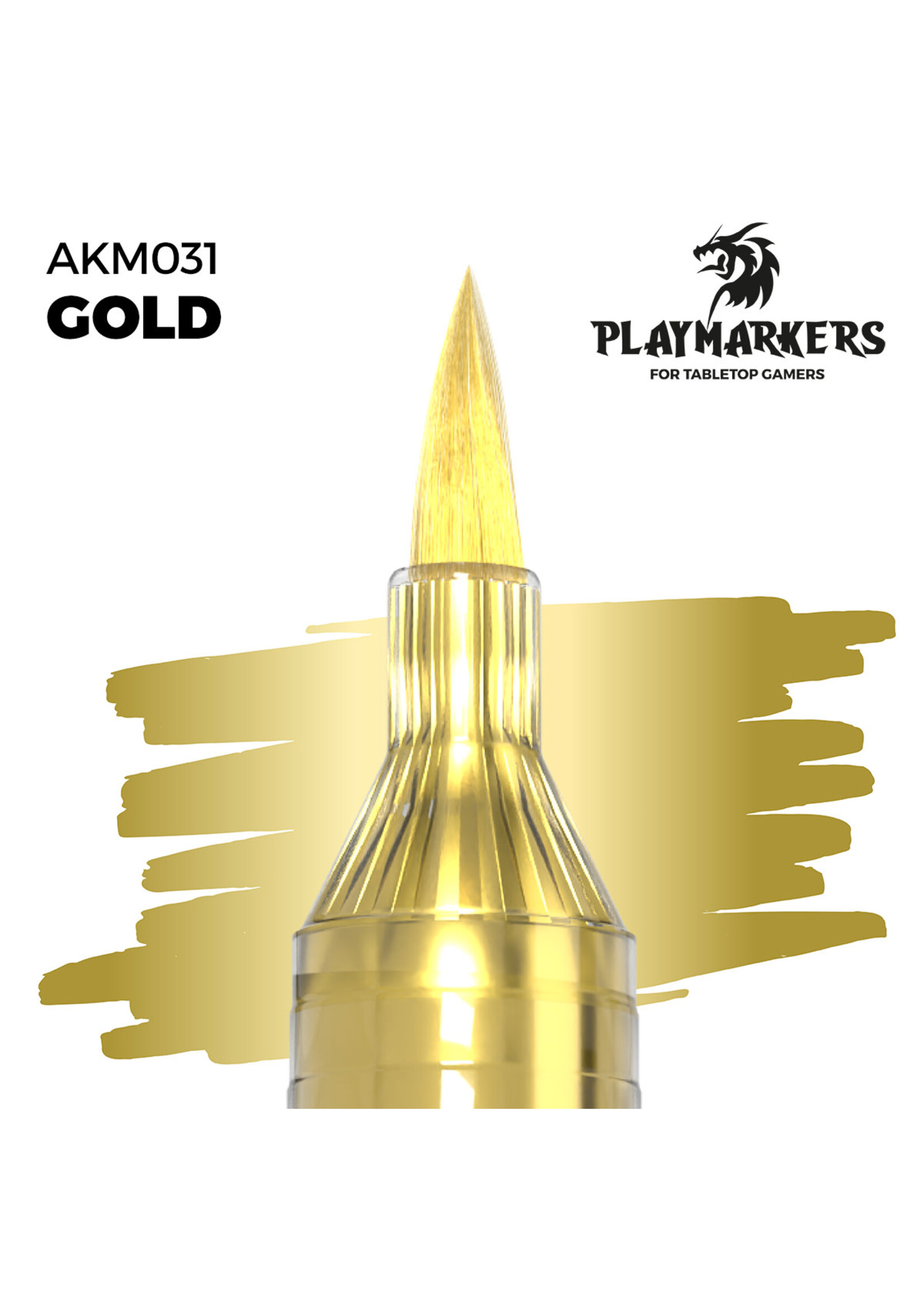 AK Interactive AK-M031 Gold Playmarker