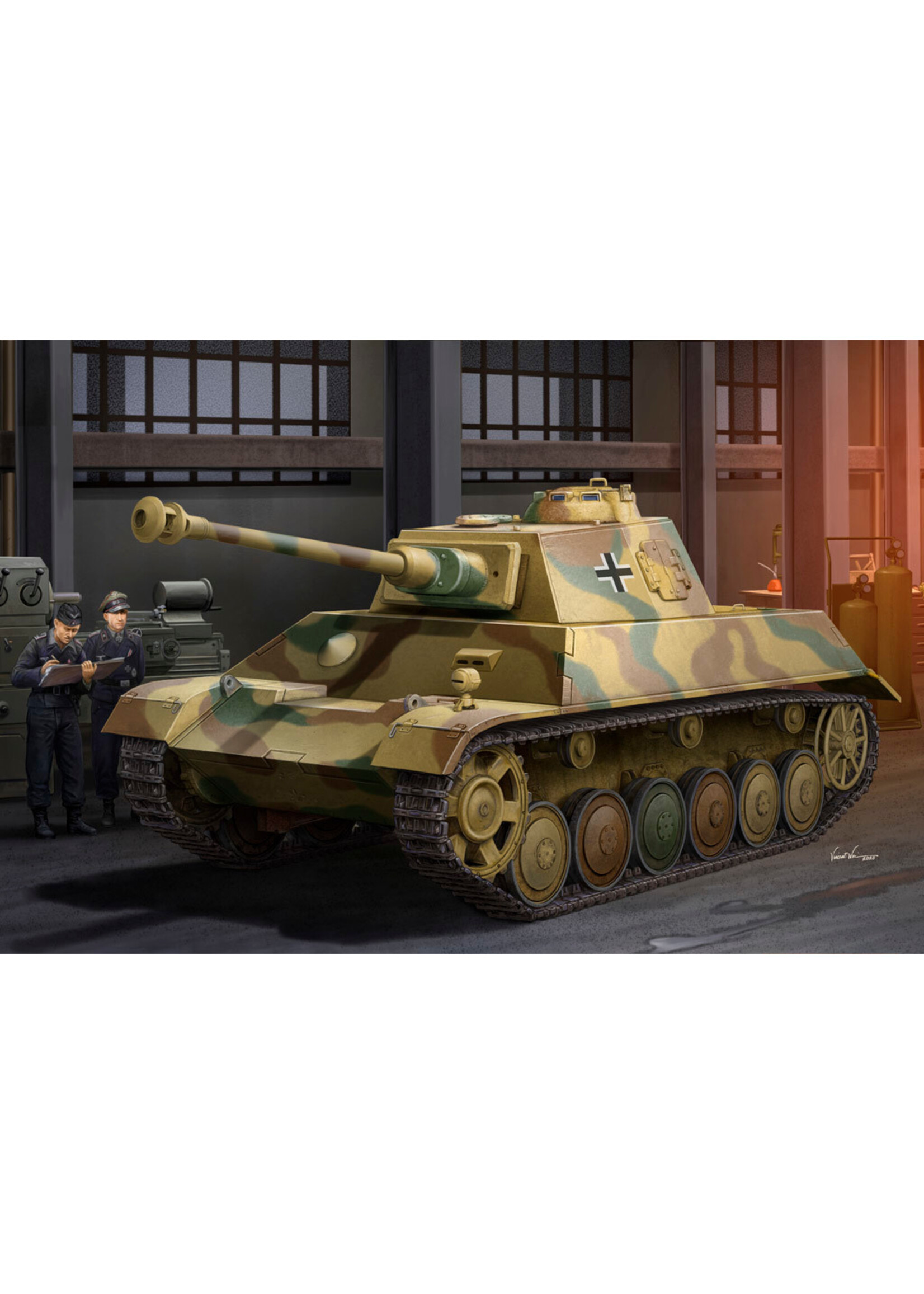 Hobby Boss HOBSS80150 German Pz.Kpfw.III/IV auf Einheitsfahrgestell (1/35)