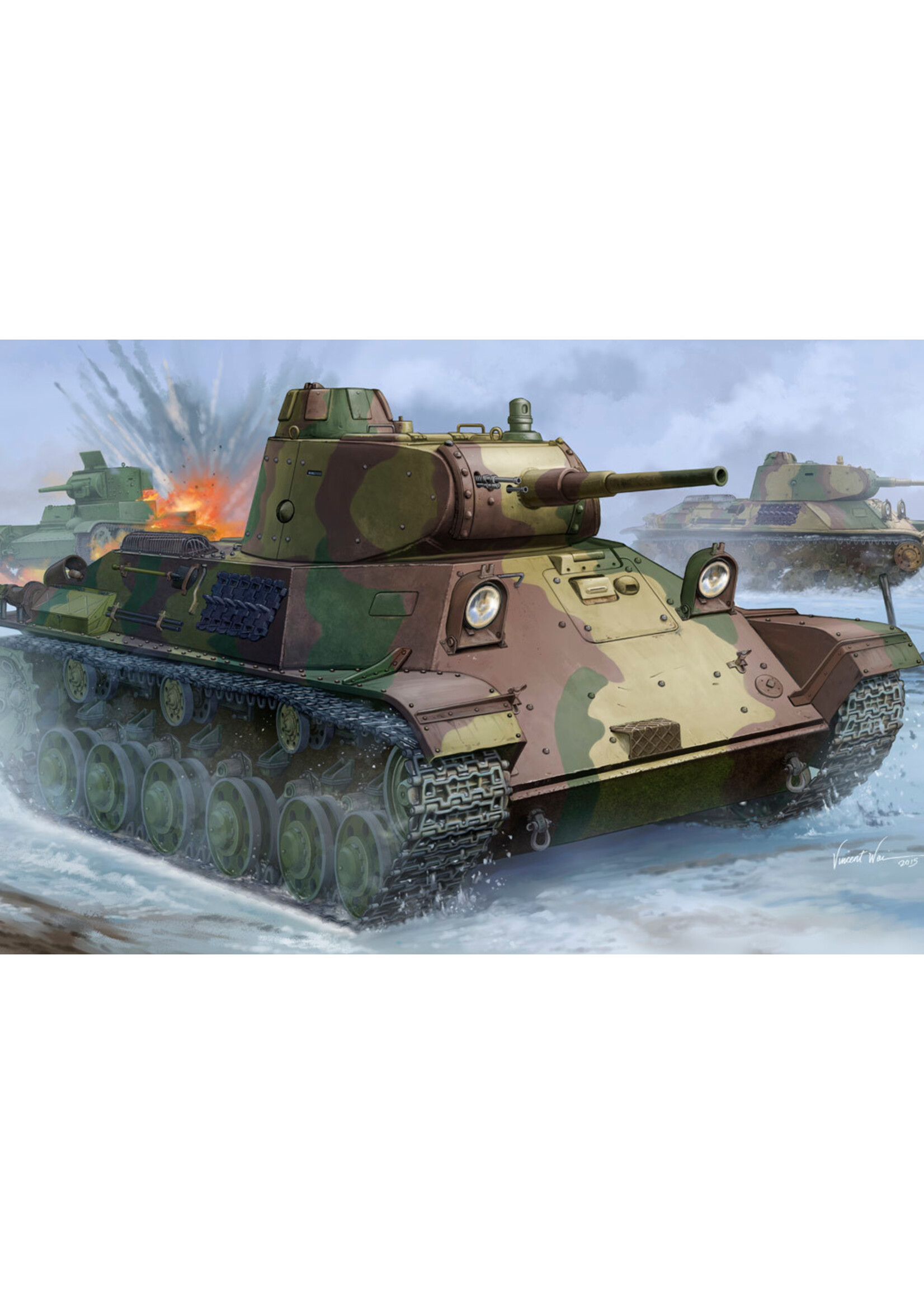 Hobby Boss HOBSS83828  Finnish T-50 Tank (1/35)