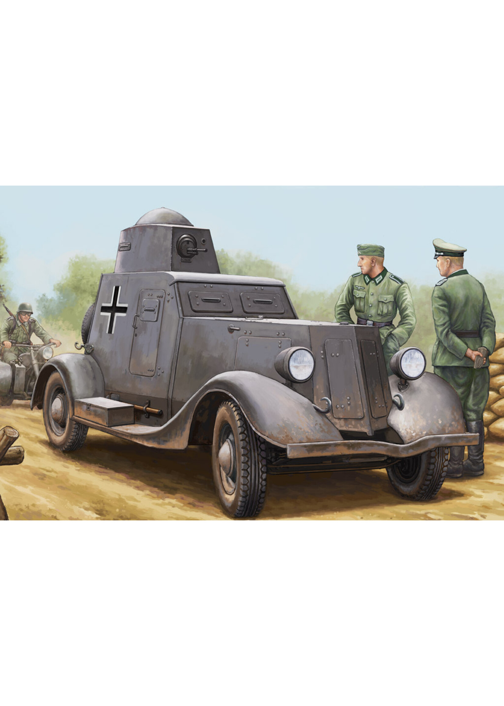 Hobby Boss HOBSS83884  Soviet BA-20M Armored Car (1/35)