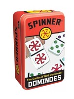 Dominoes Spinner Tin