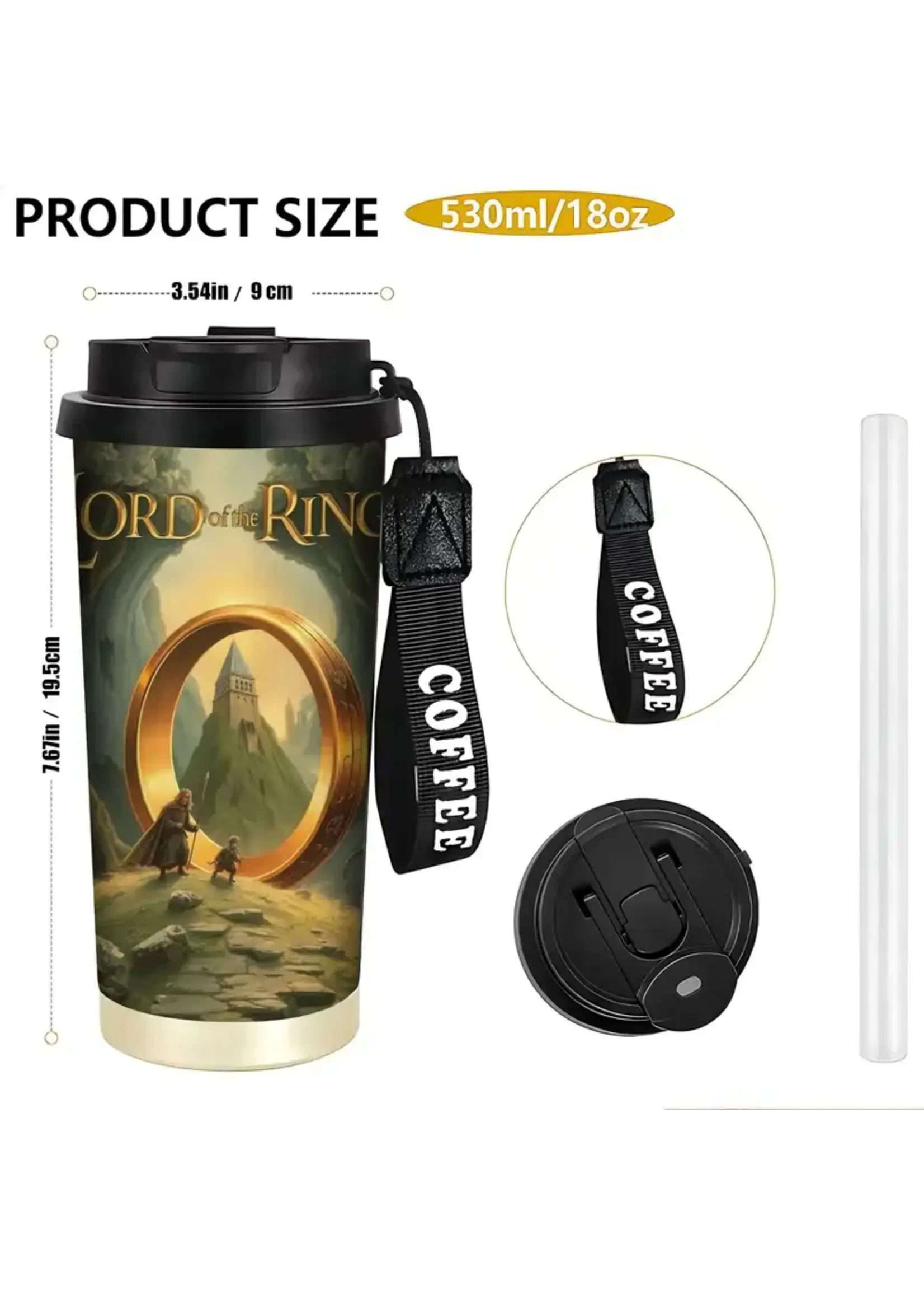 Tumbler 18oz Lord of the Rings