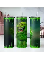 Tumbler 20oz Spooky Green Ghost