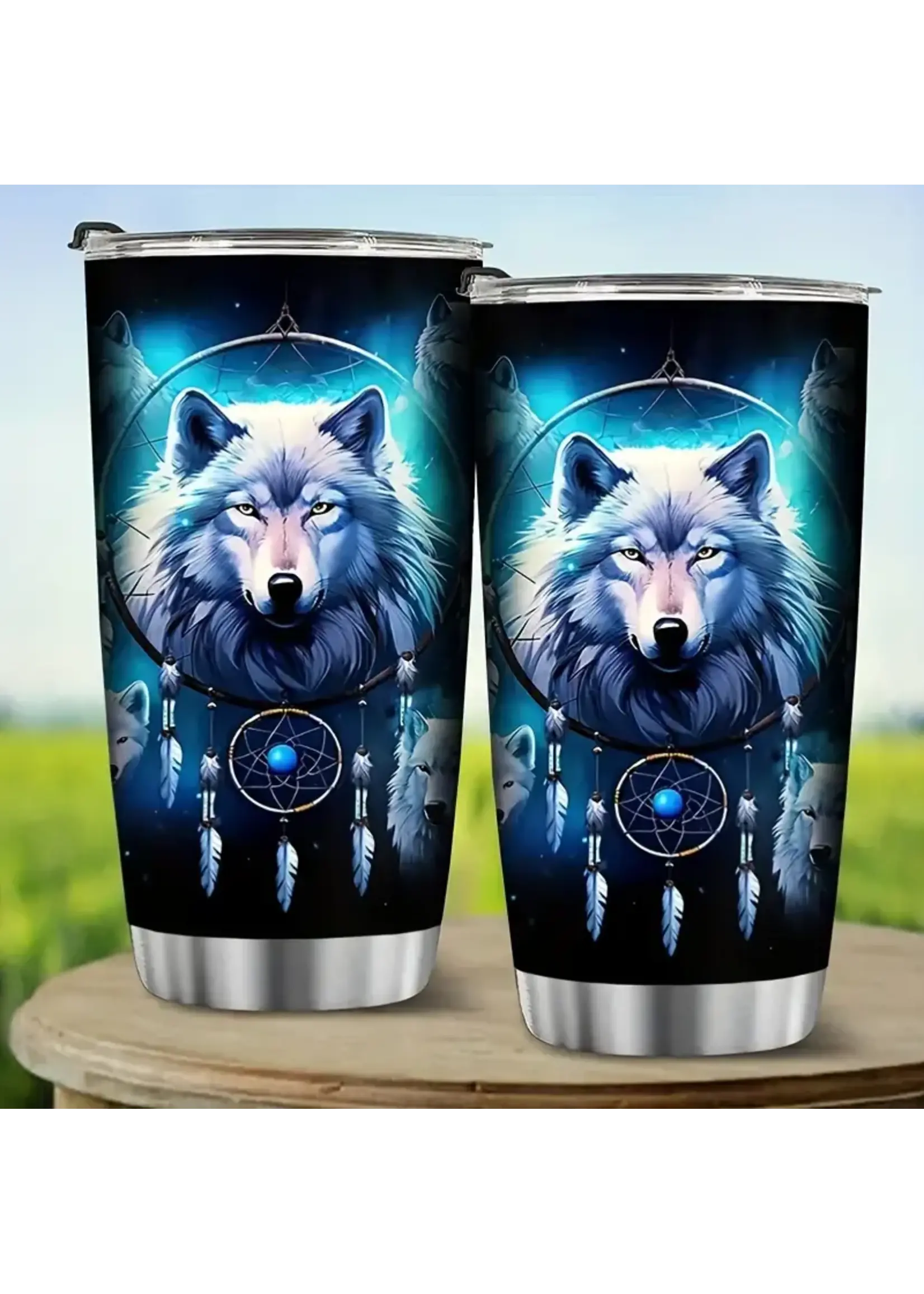 Tumbler 20oz Wolf